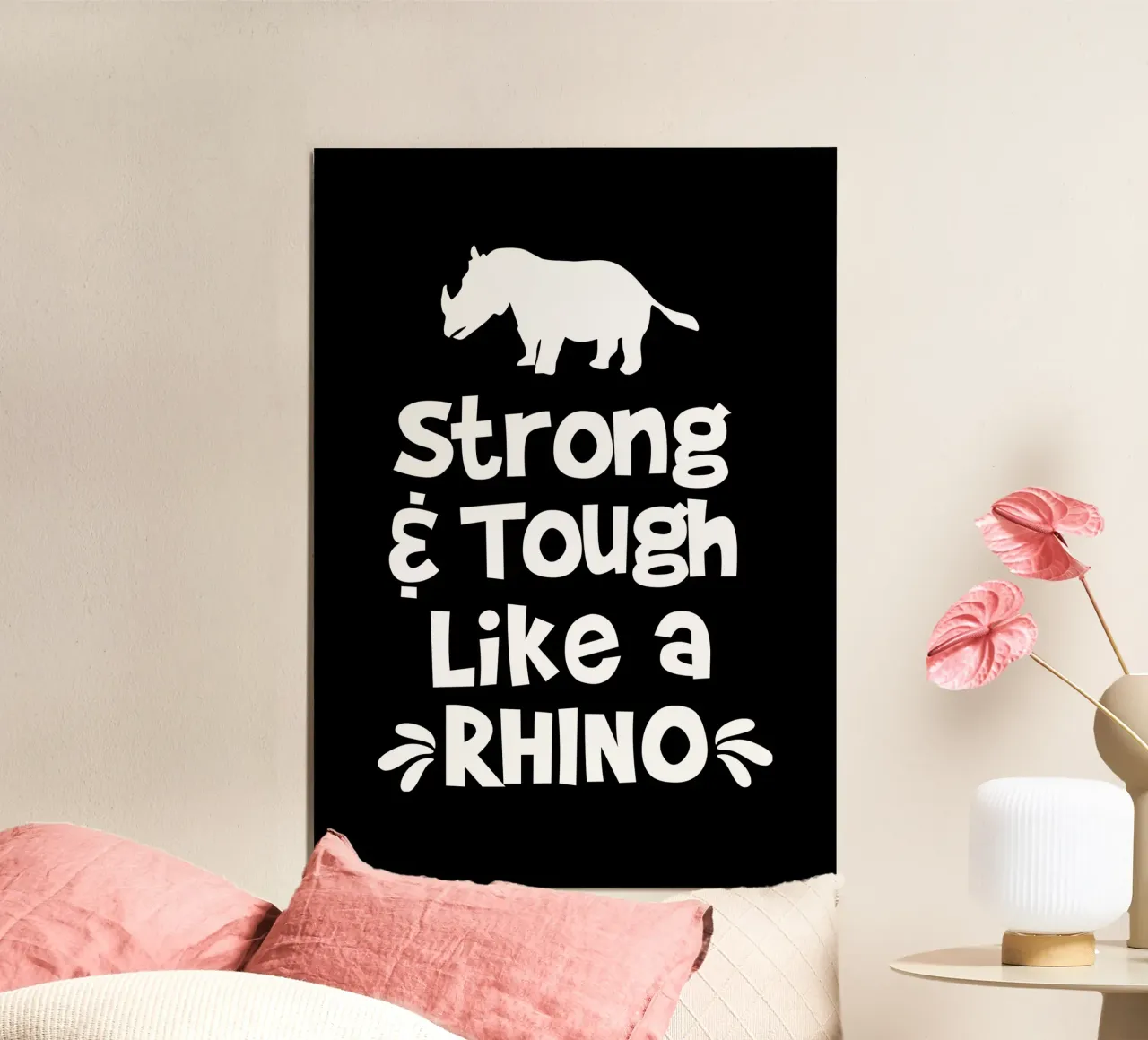 Strong and tough like a rhino carta hahnemühle da happieeagle