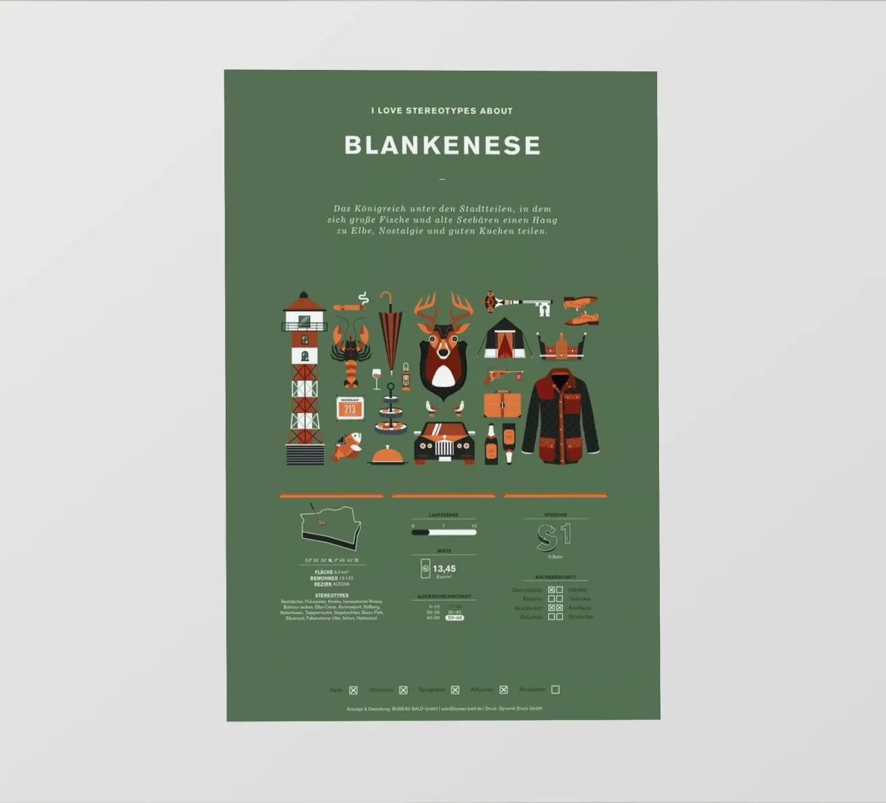 Blankenese telo in pvc da Bureau Bald GmbH