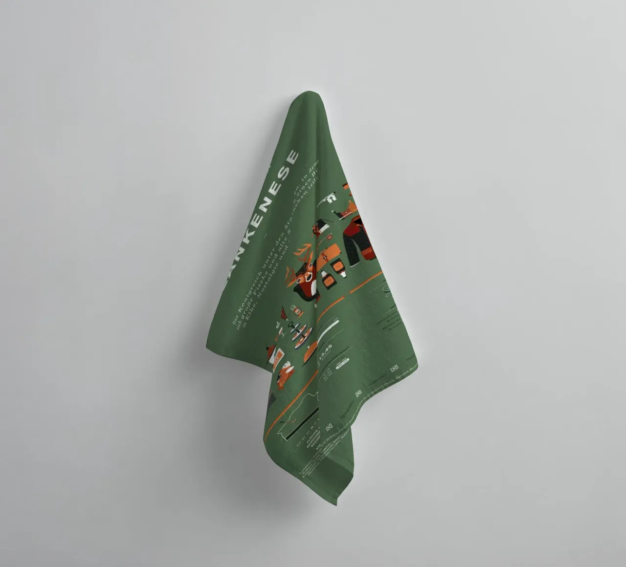 Blankenese towel by Bureau Bald GmbH