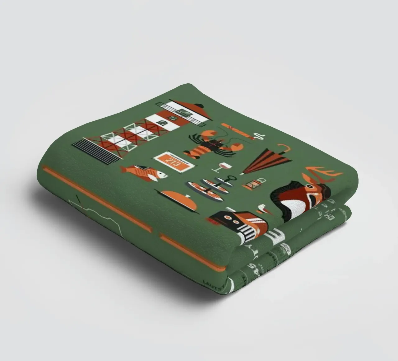 Blankenese towel by Bureau Bald GmbH