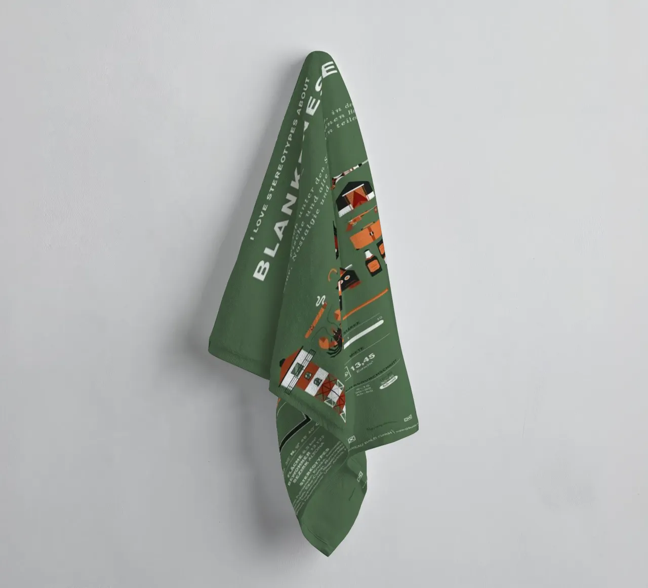 Blankenese towel by Bureau Bald GmbH
