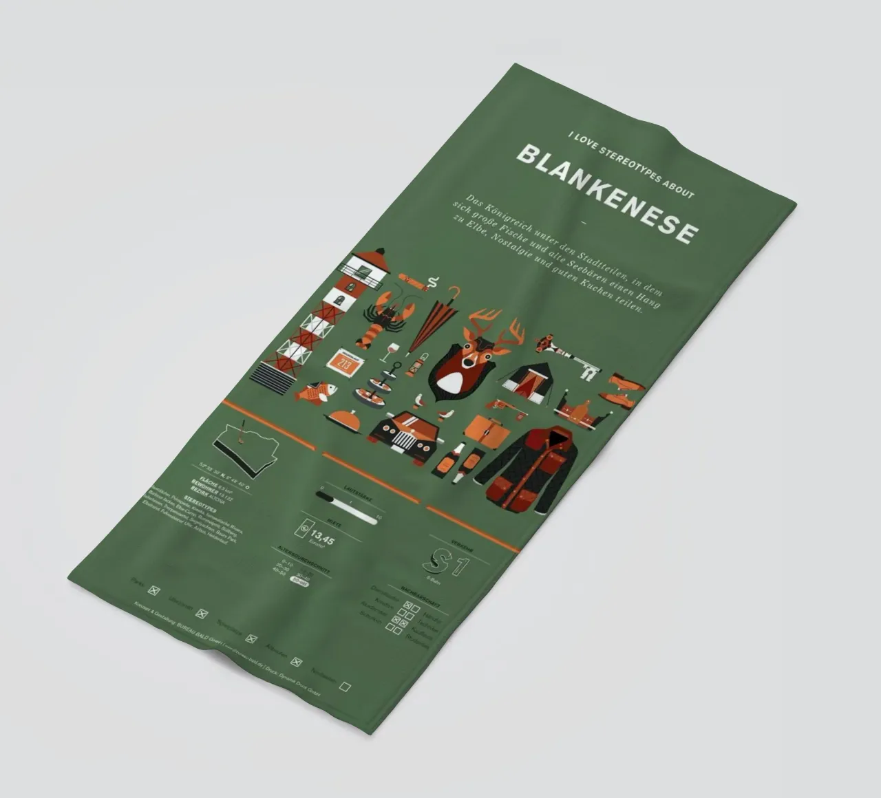 Blankenese telo mare da Bureau Bald GmbH