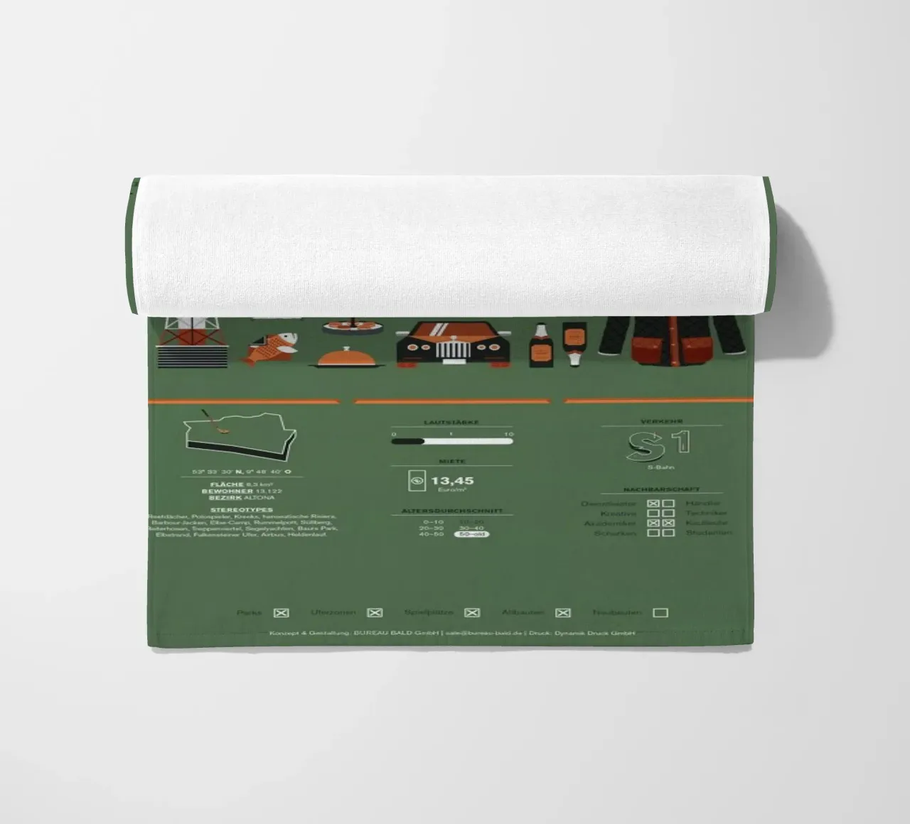 Blankenese telo mare da Bureau Bald GmbH