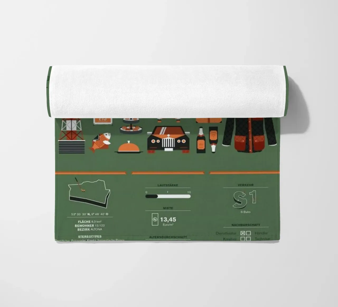 Blankenese telo mare da Bureau Bald GmbH