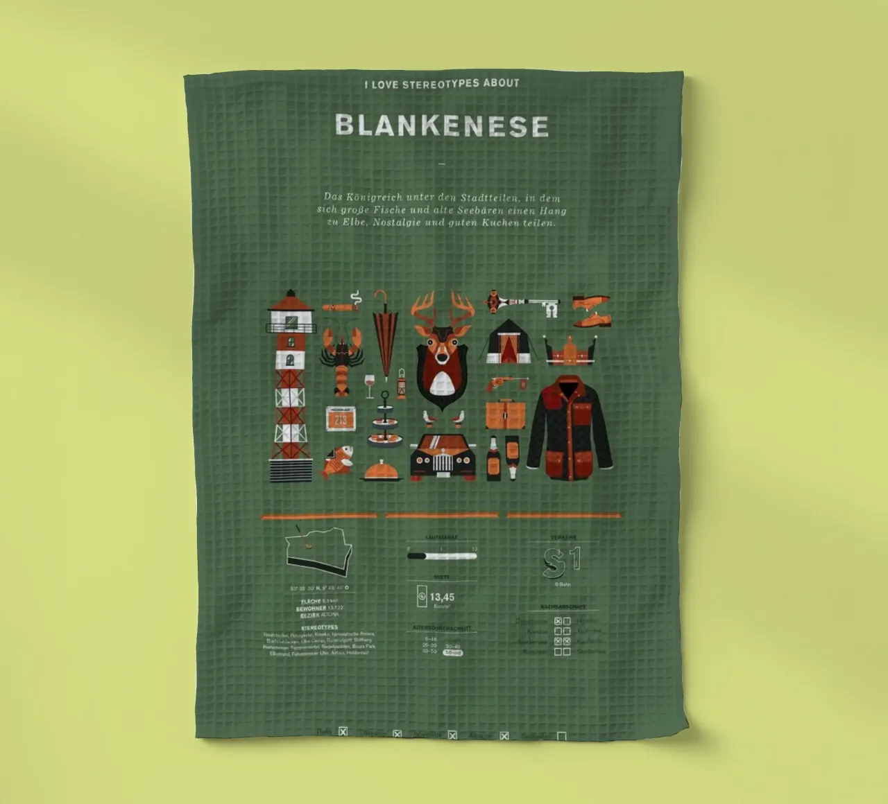 Blankenese canovaccio da cucina da Bureau Bald GmbH