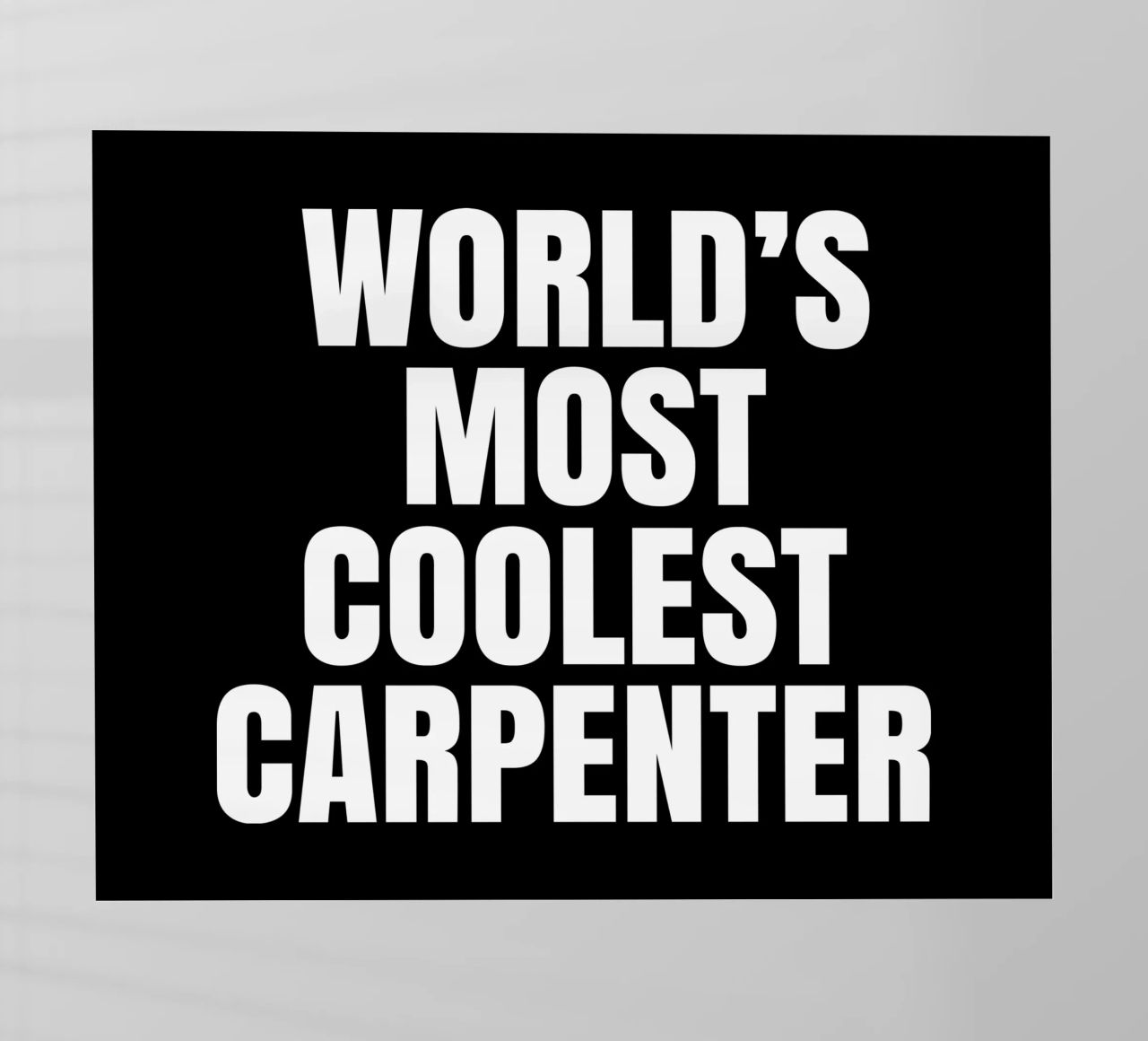 World's most coolest carpenter pellicola backlit da happieeagle