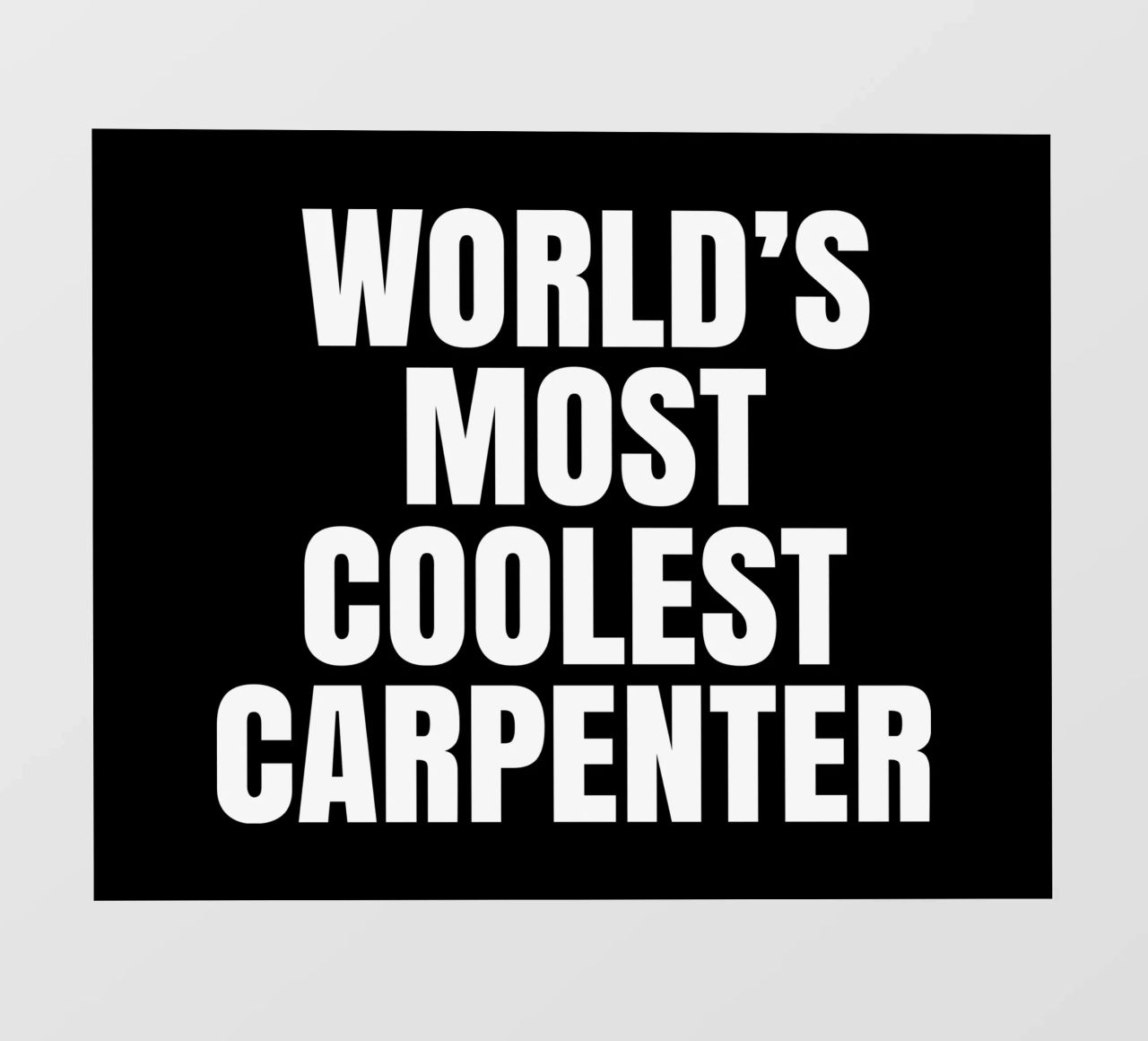 World's most coolest carpenter pellicola backlit da happieeagle