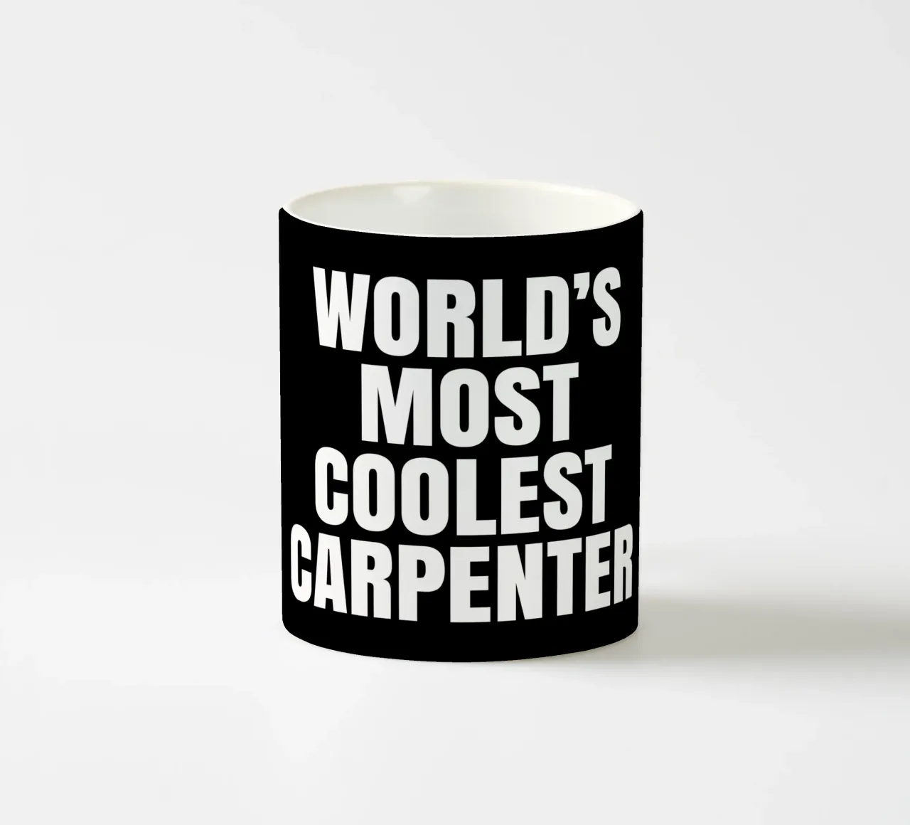 World's most coolest carpenter tazza in ceramica da happieeagle