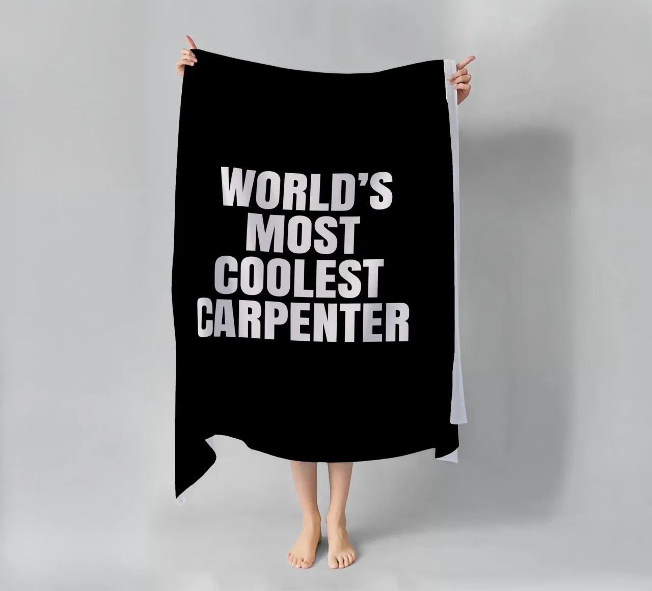 World's most coolest carpenter toalla de playa de happieeagle