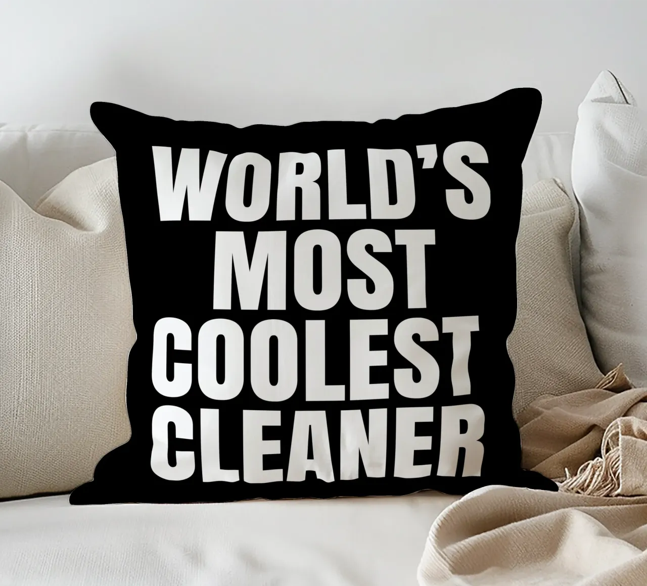 World's most coolest cleaner cuscino da happieeagle