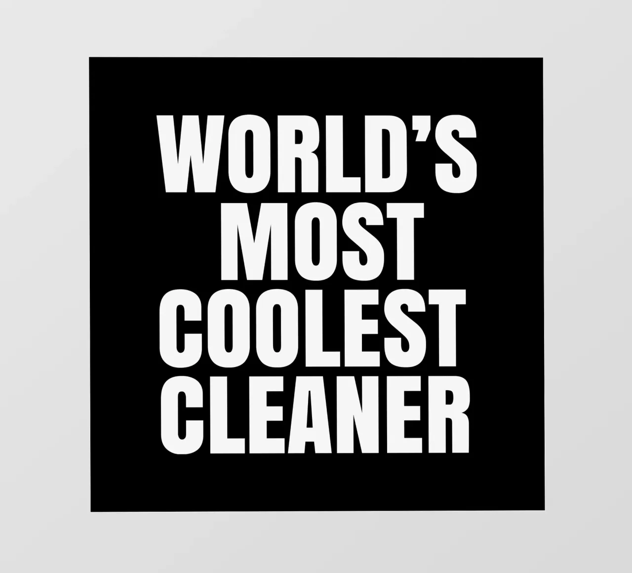 World's most coolest cleaner papier peint photo de happieeagle