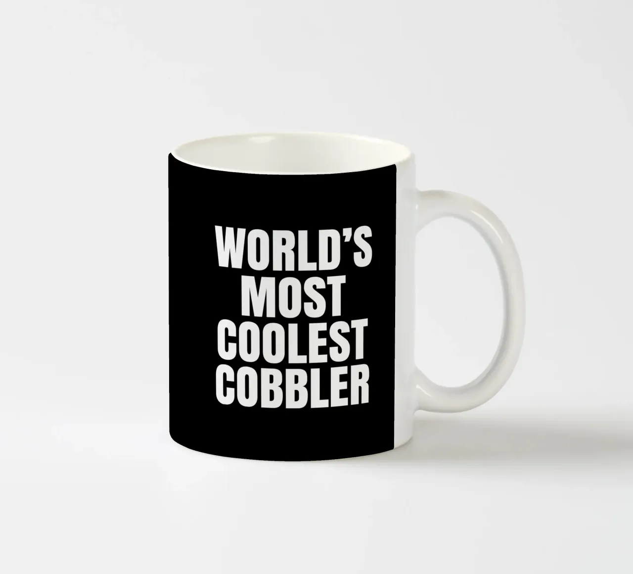 World's most coolest cobbler tazza in ceramica da happieeagle