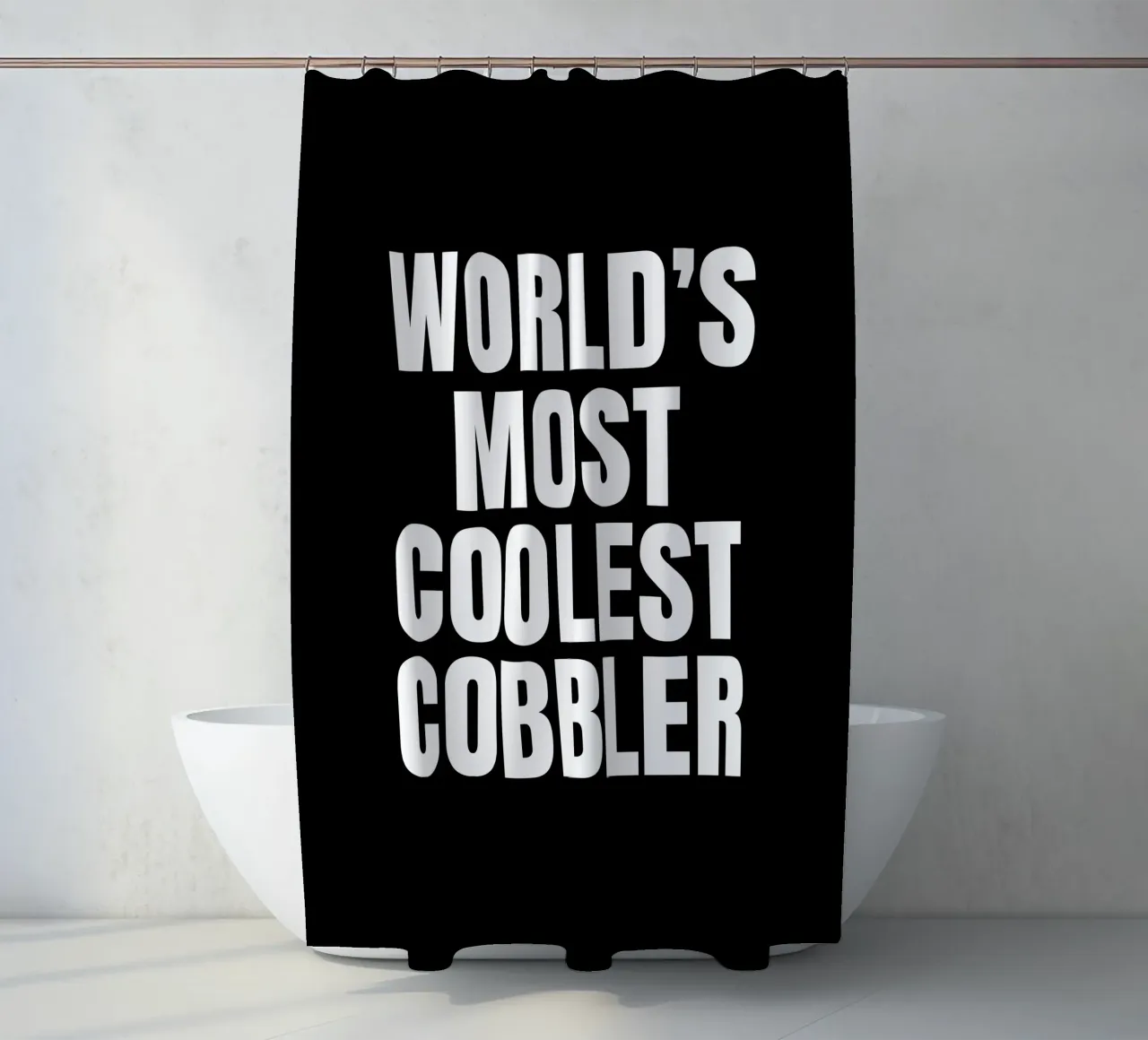 World's most coolest cobbler tenda da doccia da happieeagle
