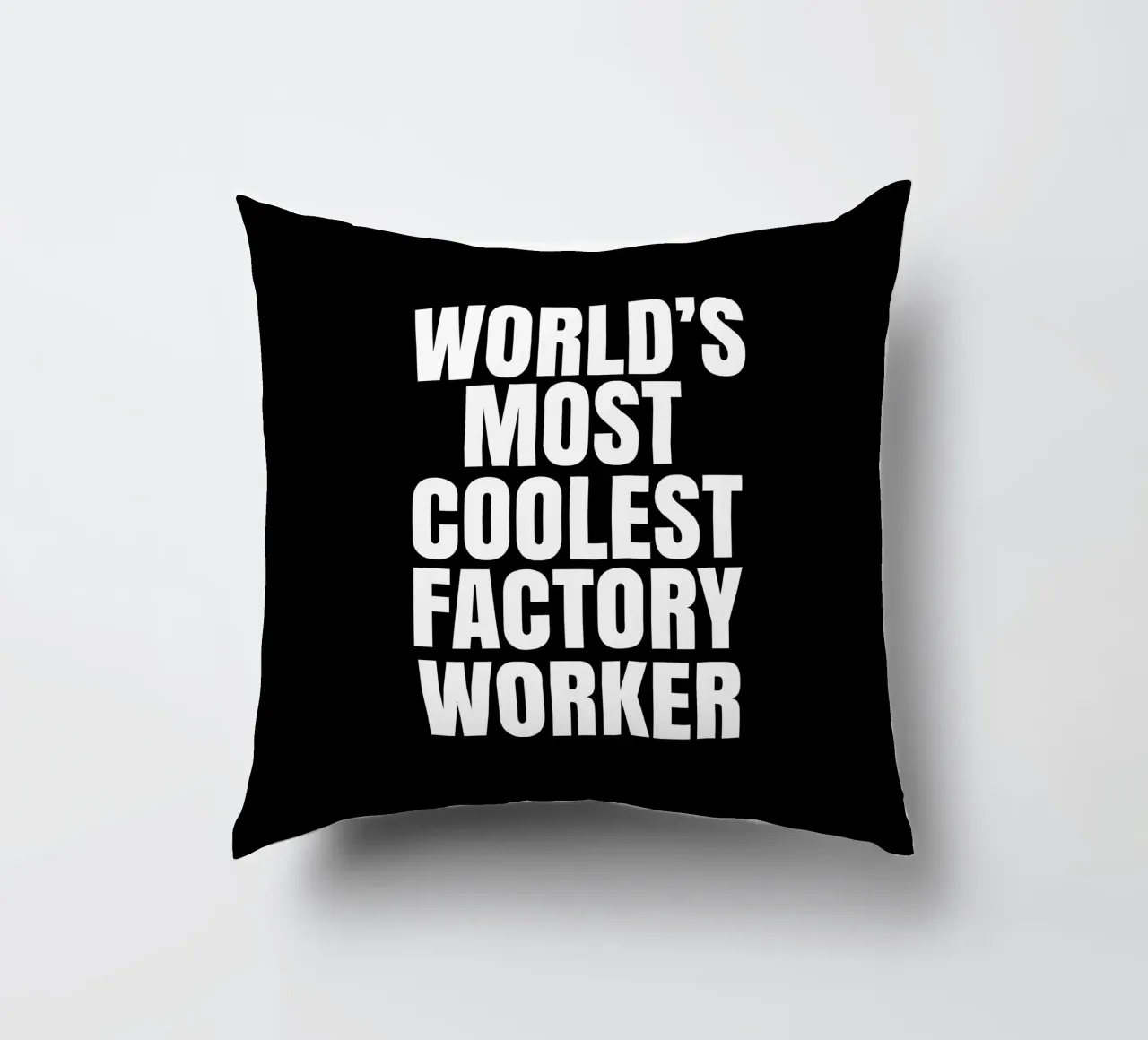 World's most coolest factory worker cuscino da happieeagle