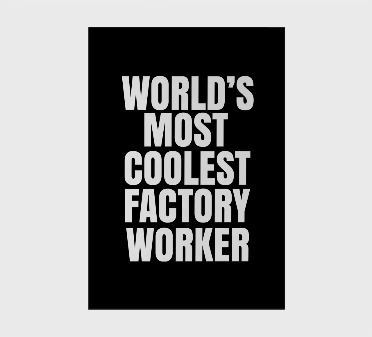 World's most coolest factory worker notebook by happieeagle