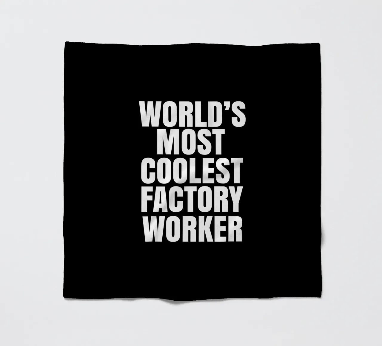 World's most coolest factory worker coperta in pile da happieeagle