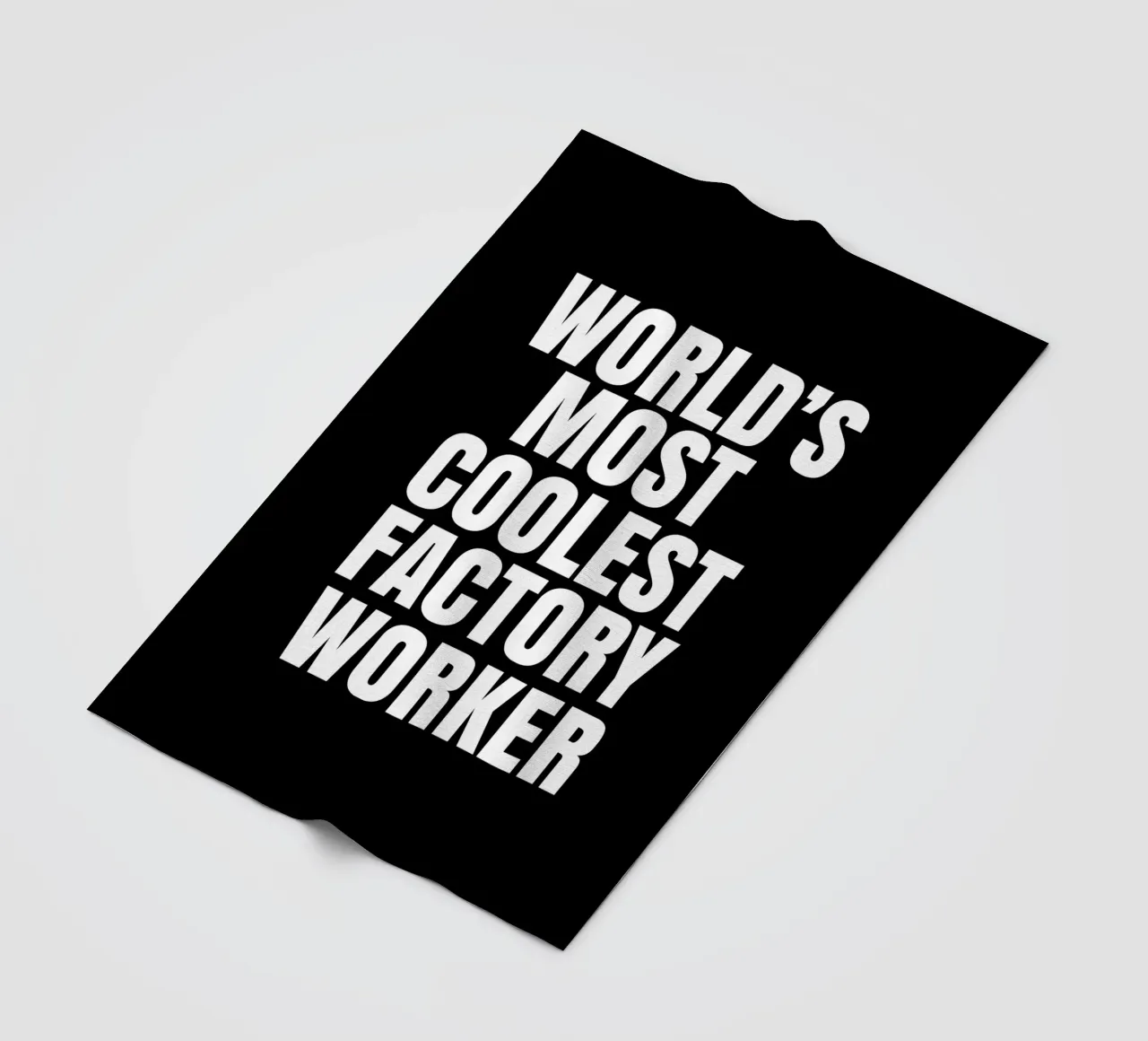 World's most coolest factory worker coperta in pile da happieeagle