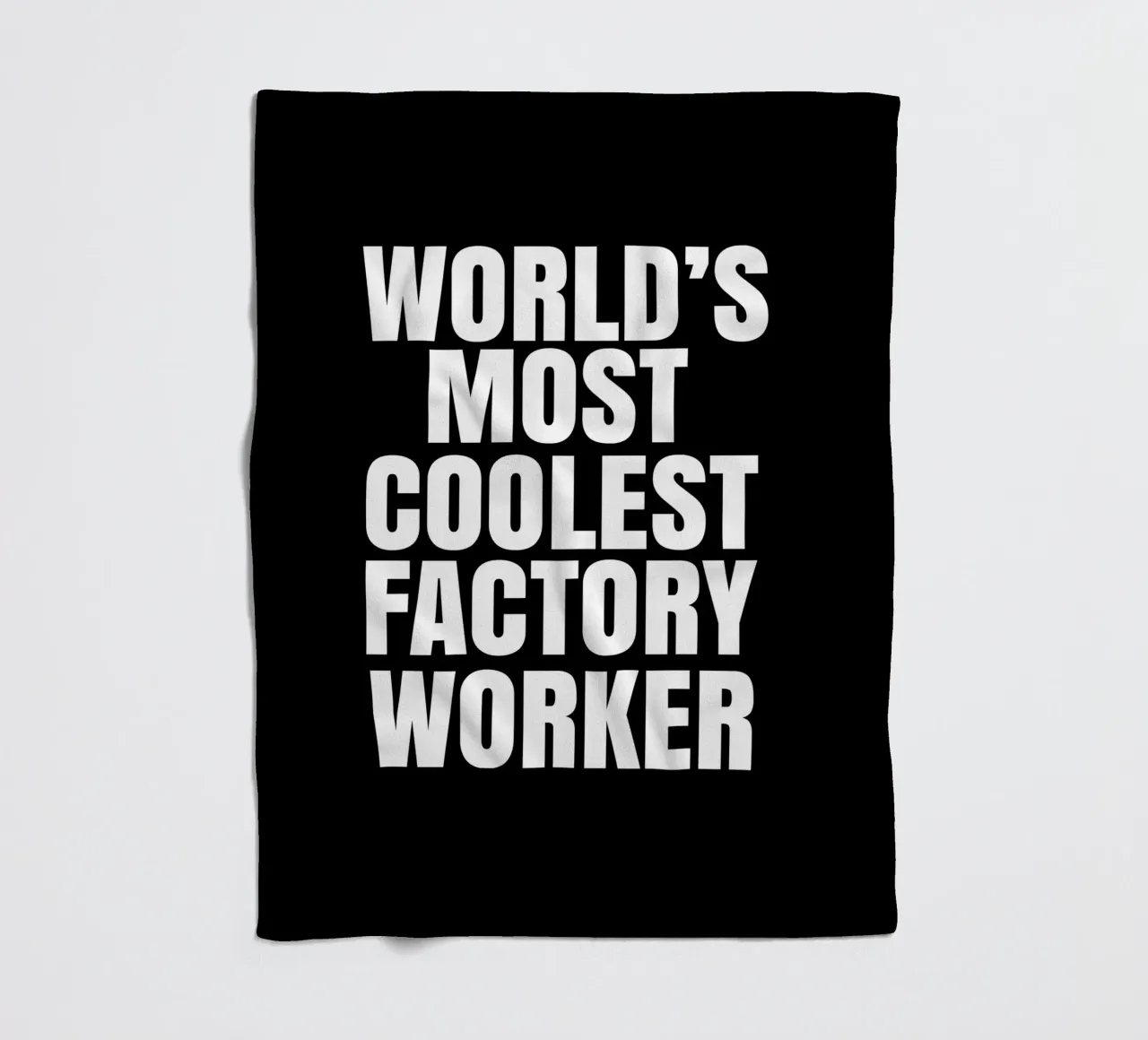 World's most coolest factory worker coperta in pile da happieeagle
