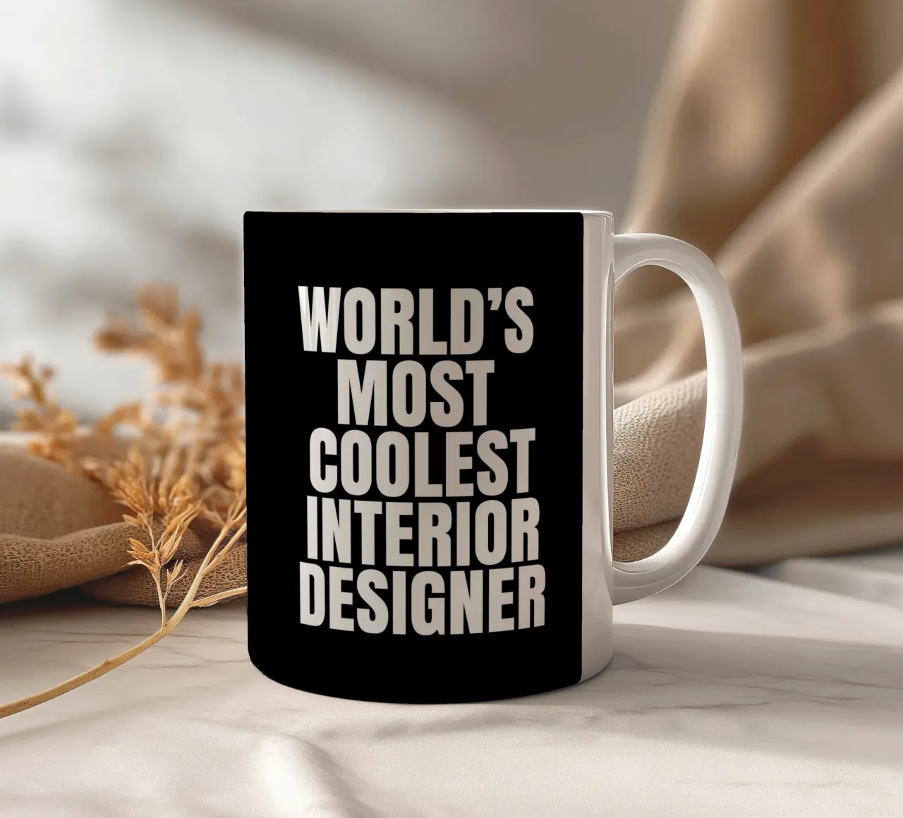 World's most coolest interior designer tazza in ceramica da happieeagle
