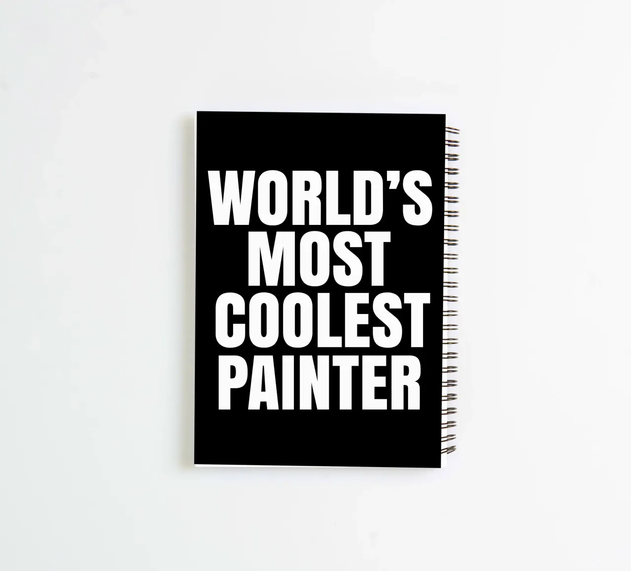 World's most coolest painter spiral notebook by happieeagle