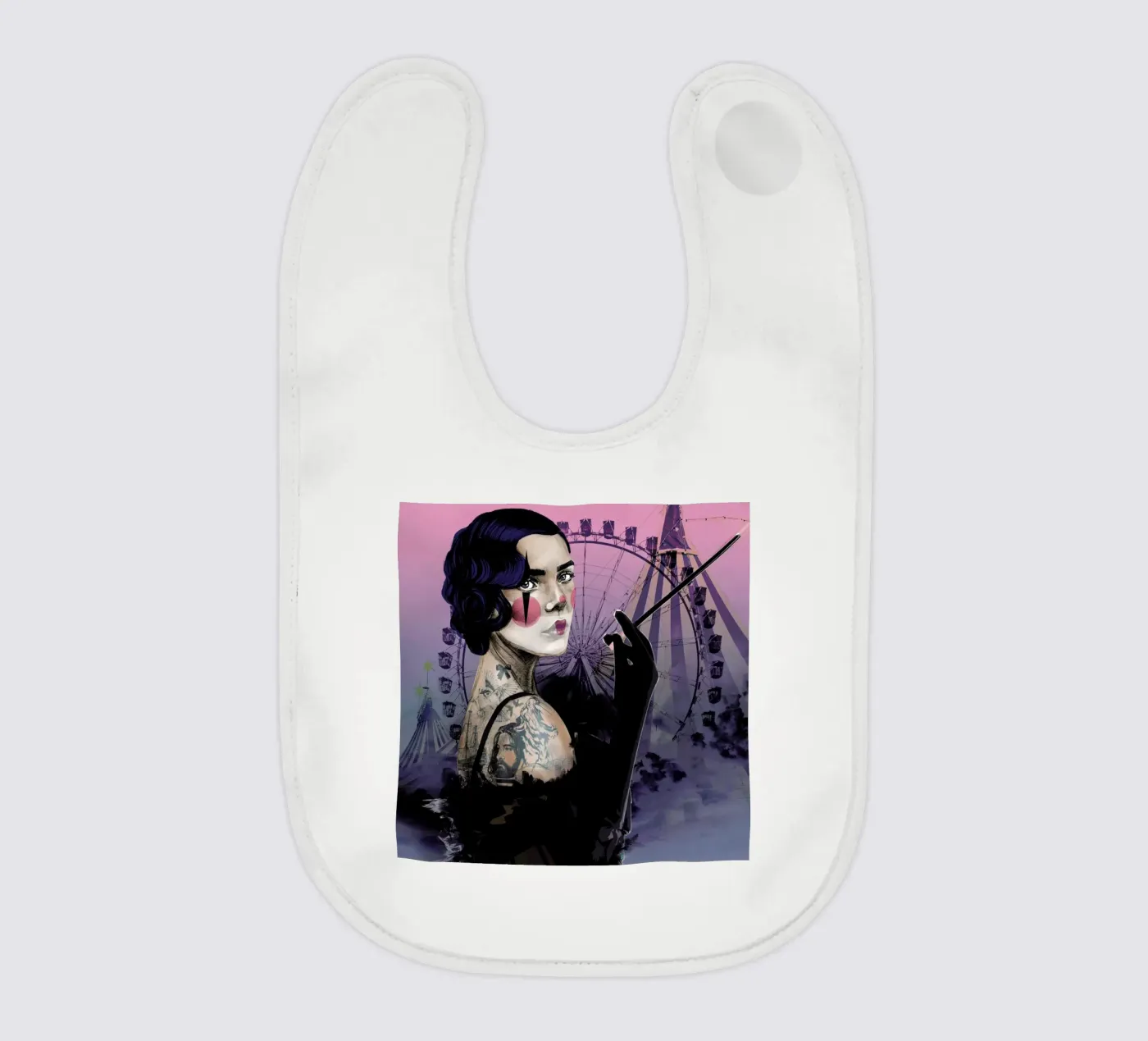 Cirque 2 Babylätzchen von Agnes KR Patience