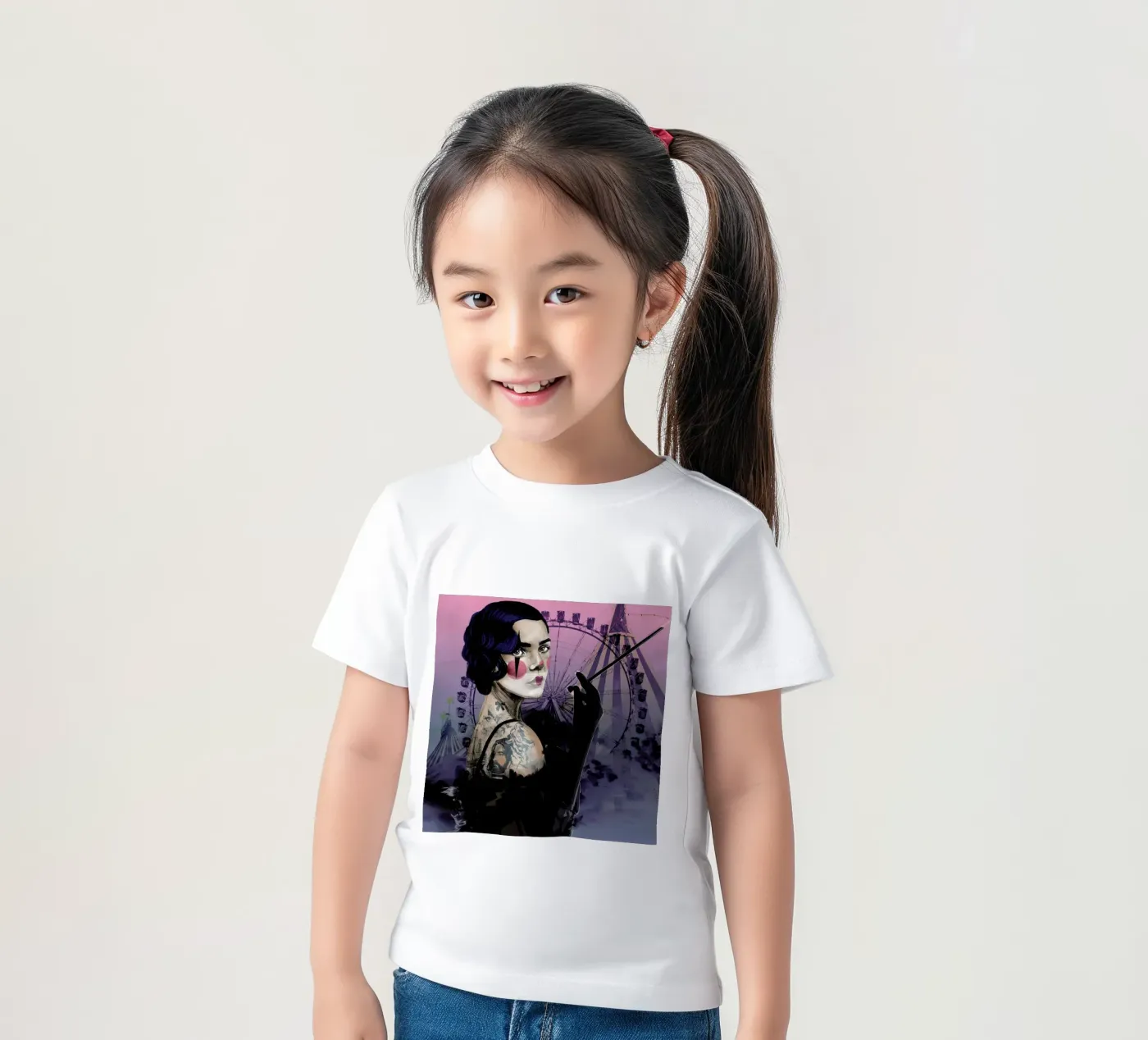 Cirque 2 t-shirt bambini da Agnes KR Patience