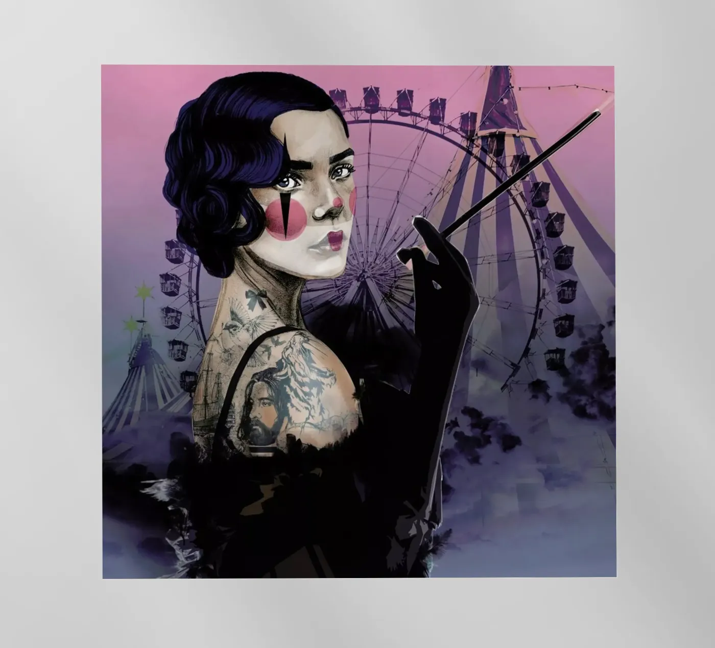 Cirque 2 pellicola backlit da Agnes KR Patience