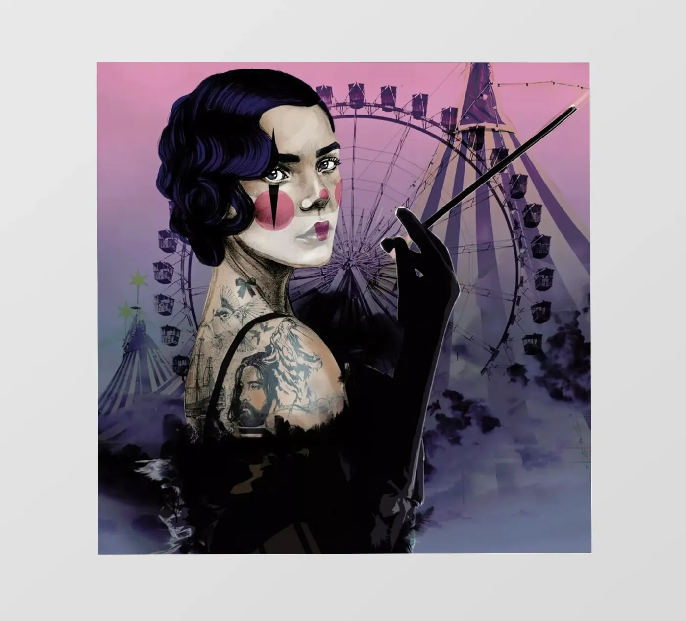 Cirque 2 pellicola backlit da Agnes KR Patience