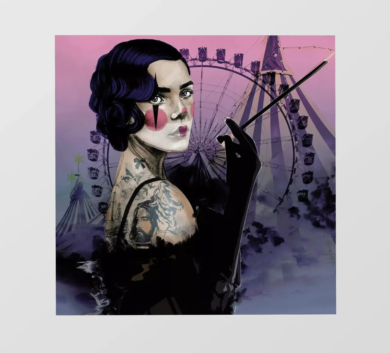 Cirque 2 pellicola backlit da Agnes KR Patience