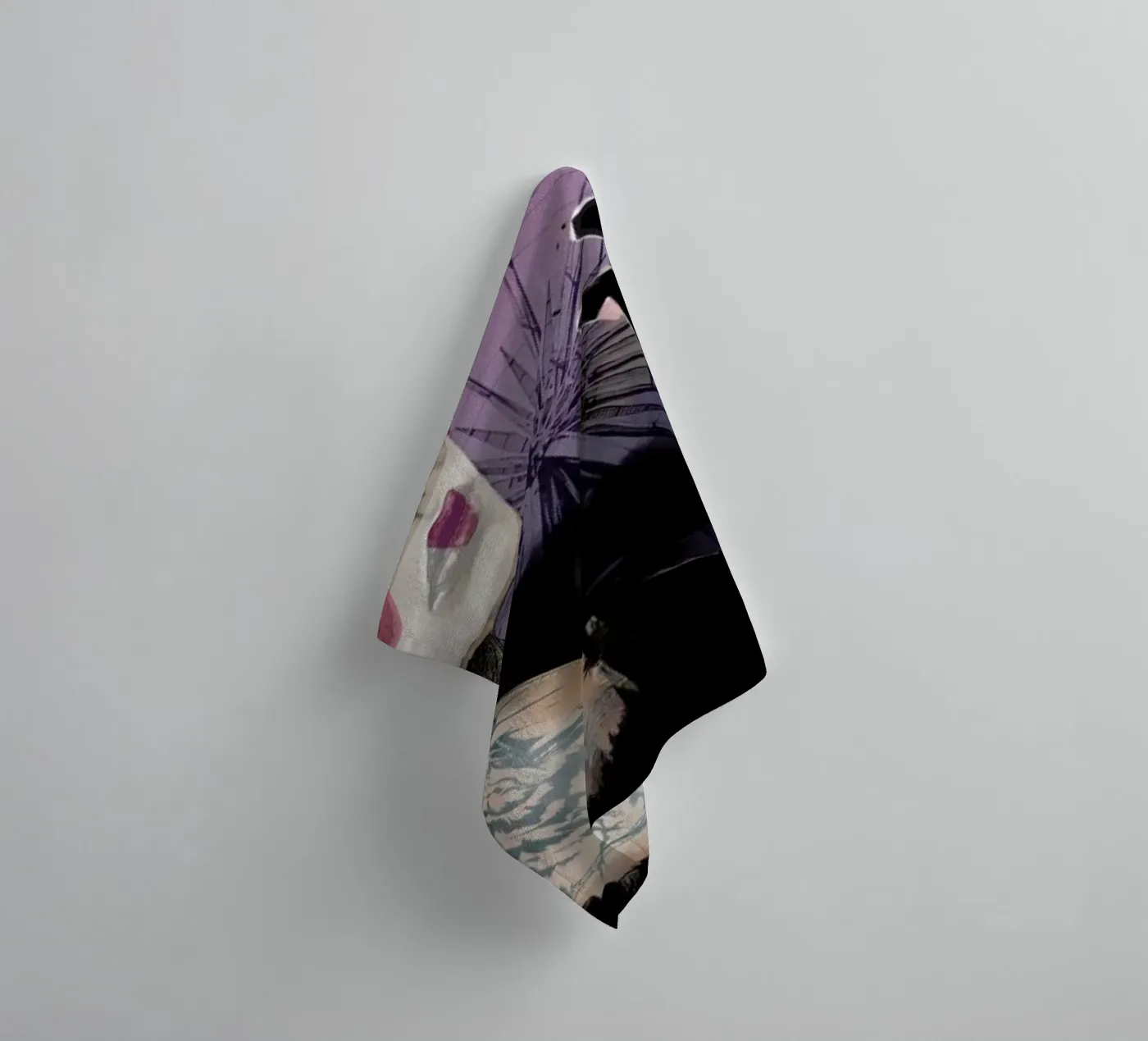 Cirque 2 badhanddoek van Agnes KR Patience