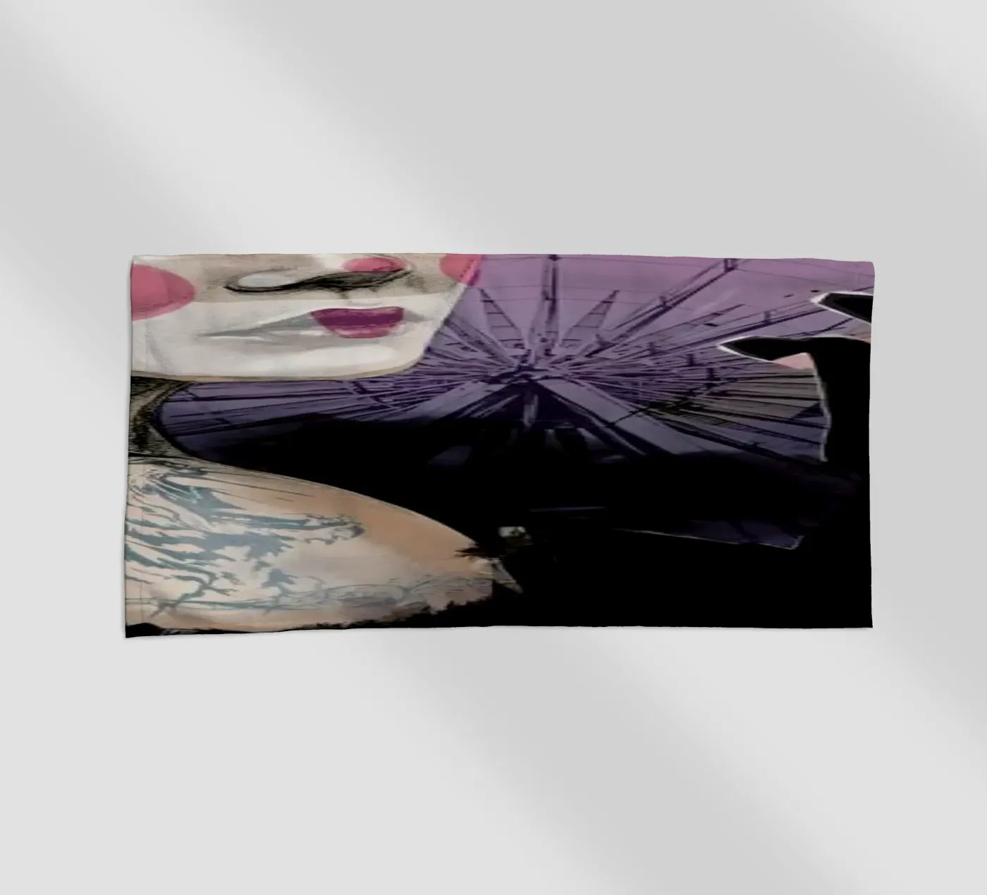 Cirque 2 serviette de plage de Agnes KR Patience