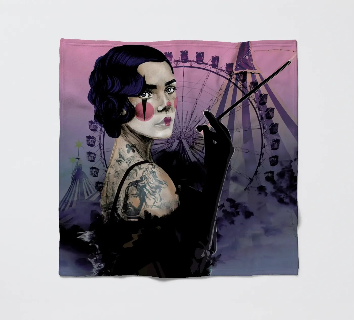 Cirque 2 Fleecedecke von Agnes KR Patience