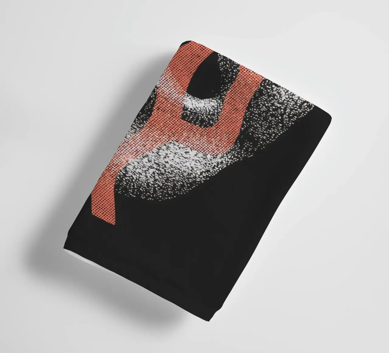 Modern “Shut Up” Typography Art Print towel by Studio Mooodz