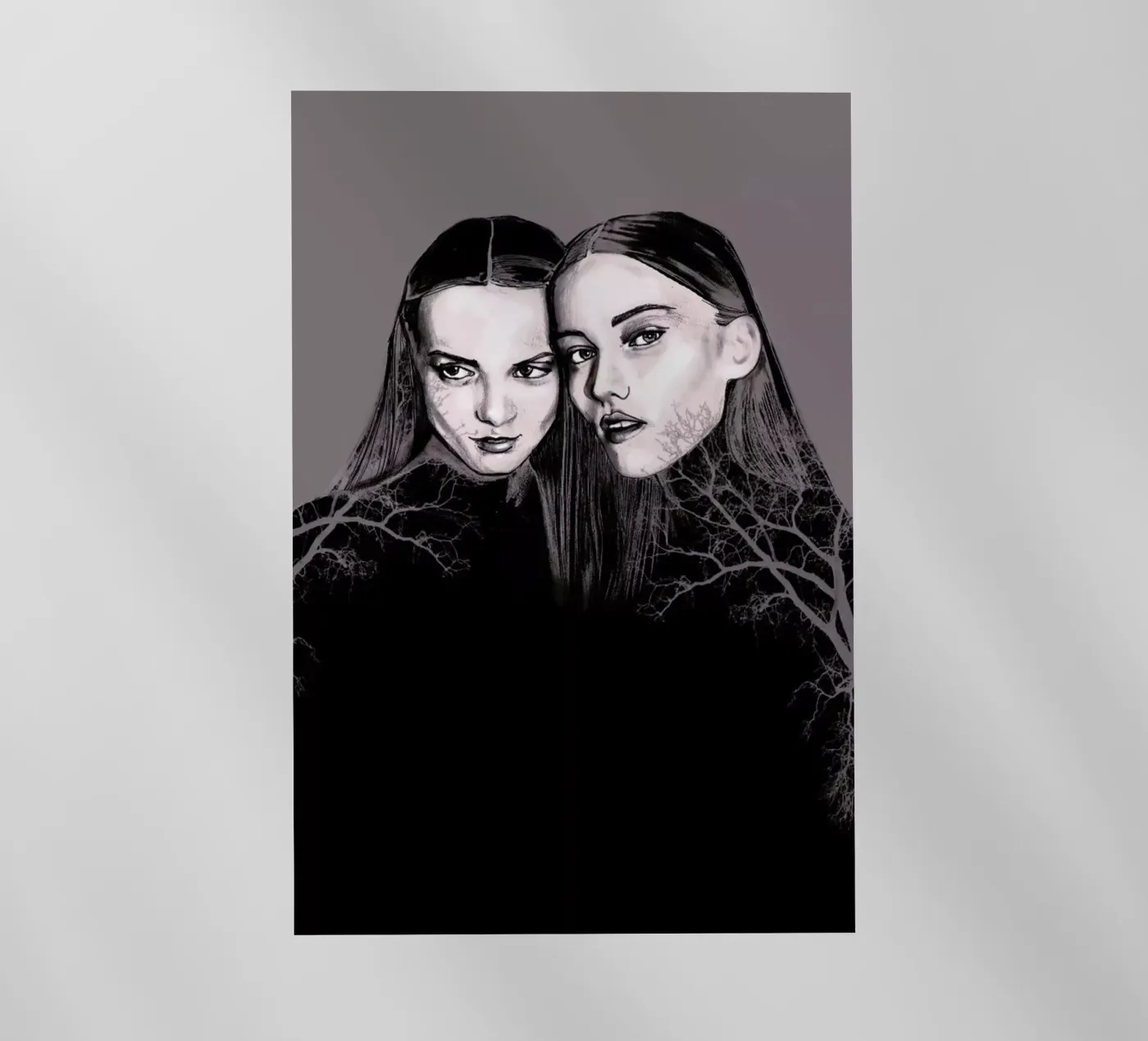 Forest backlit folie van Agnes KR Patience