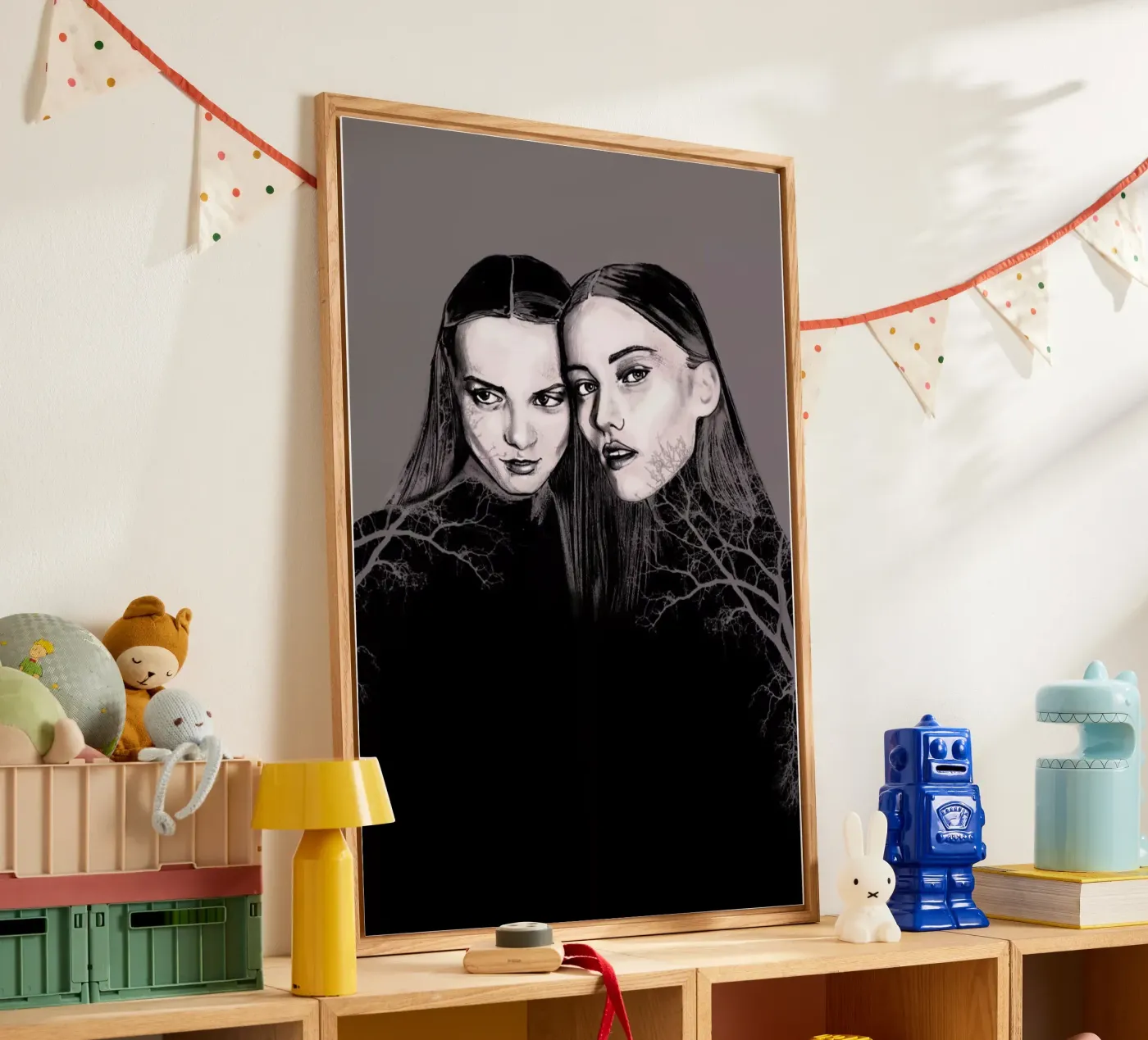 Forest acryl van Agnes KR Patience