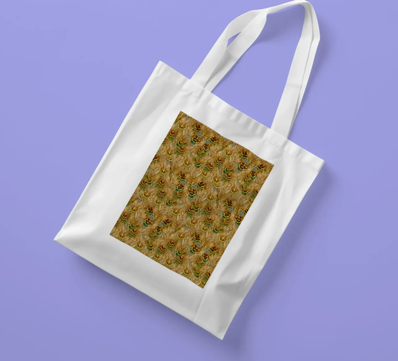 Delicate Elegance in Every Detail - Pattern of Soft Feathers tote bag by Curious Collections by Marielle Leenders