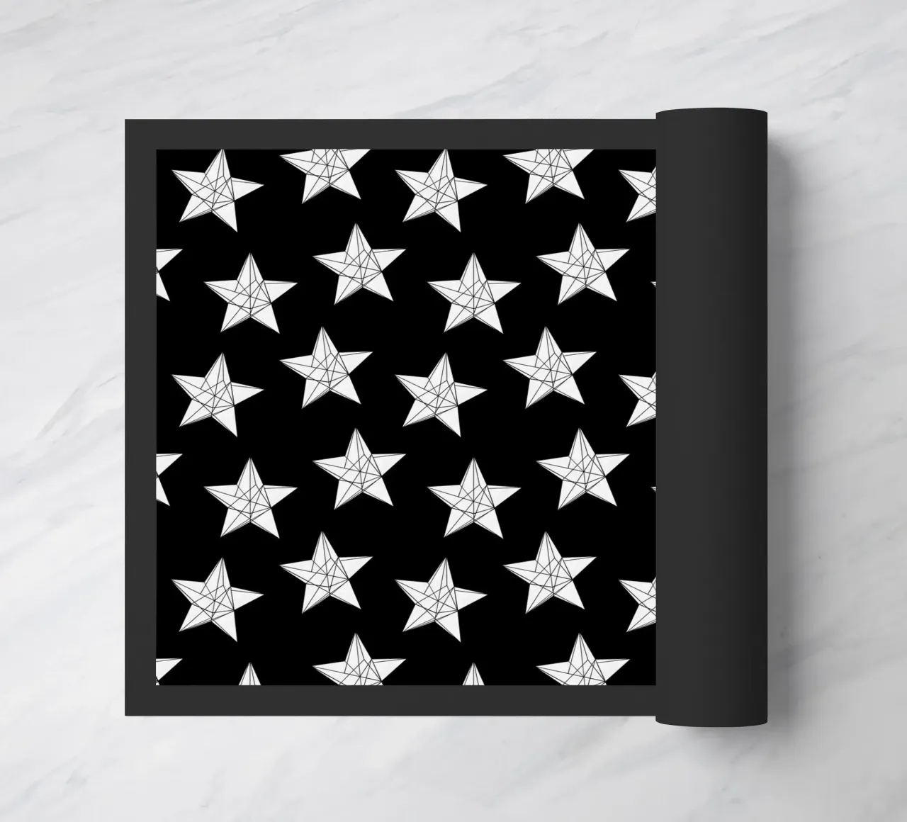 Polygon stars I felpudo de BAINAI