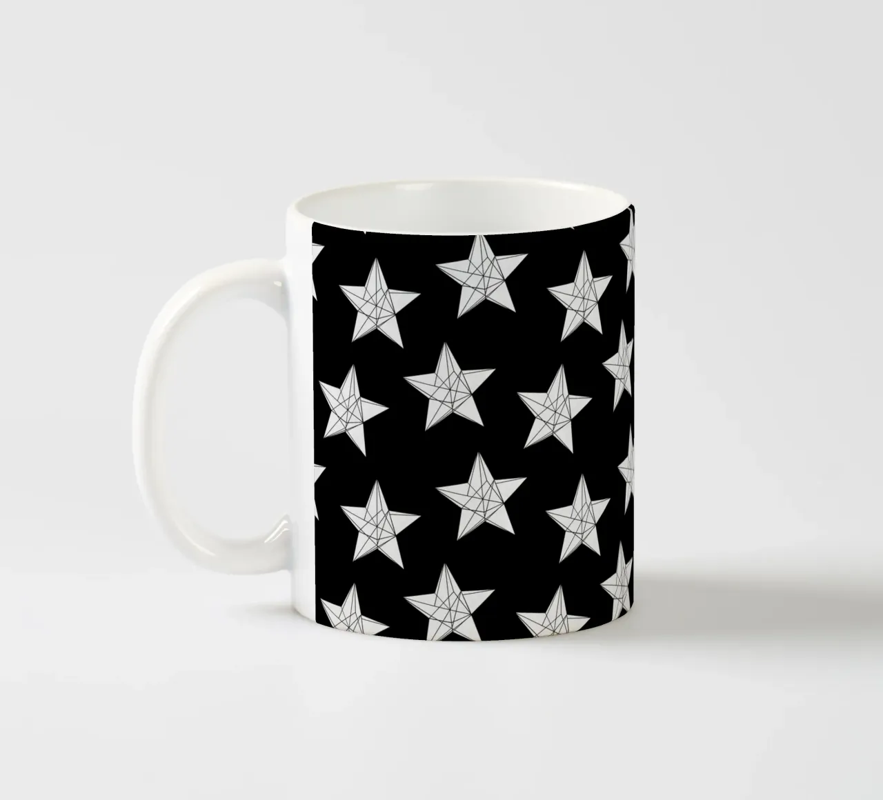 Polygon stars I tazza in ceramica da BAINAI