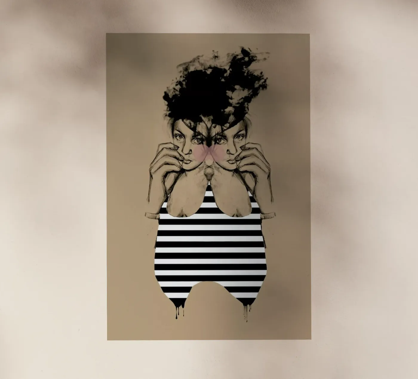 Stripes 3 pellicola backlit da Agnes KR Patience