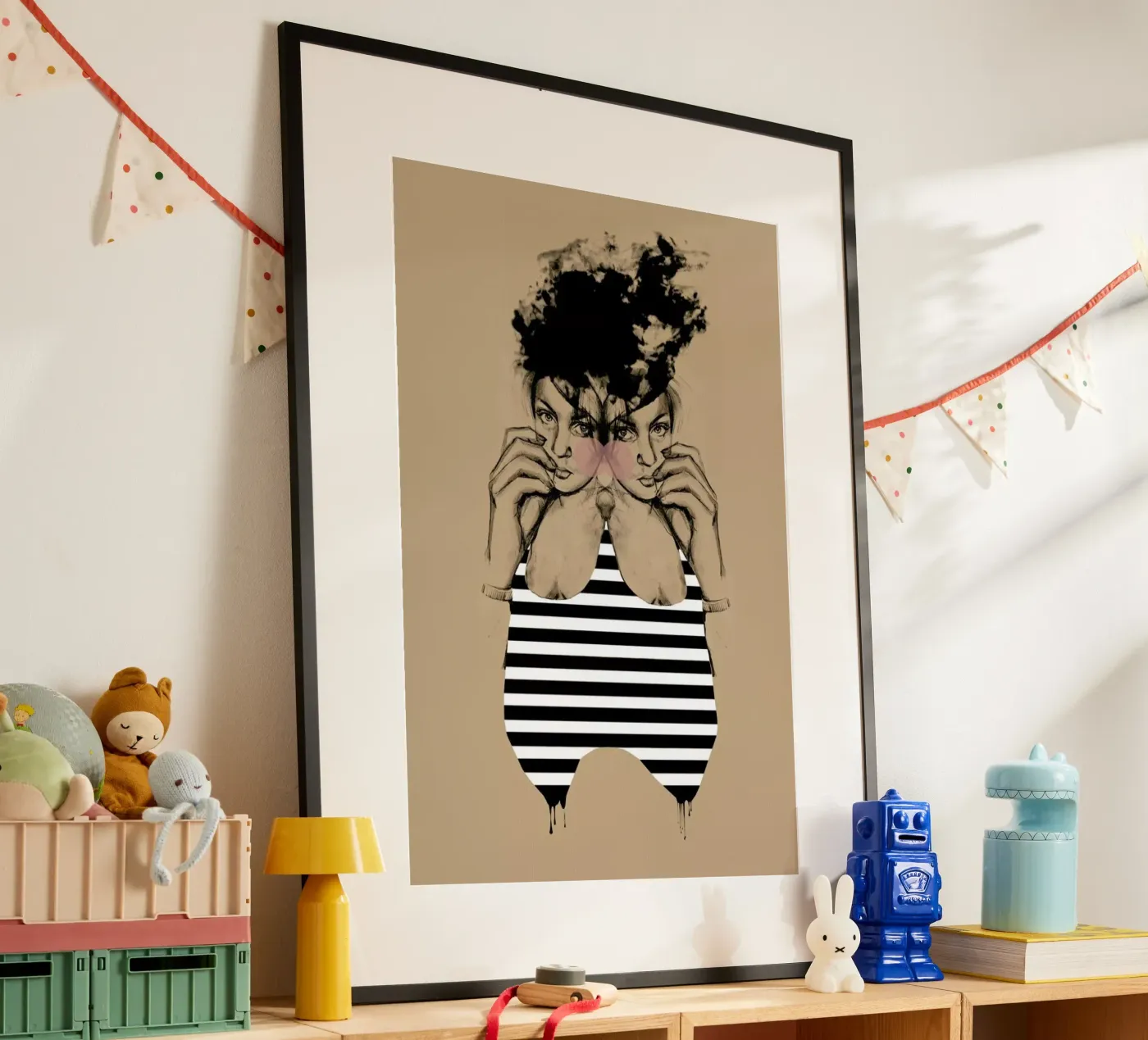 Stripes 3 poster van Agnes KR Patience
