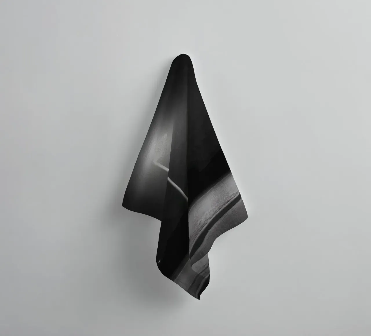 Luminous Solitude towel by Black & White