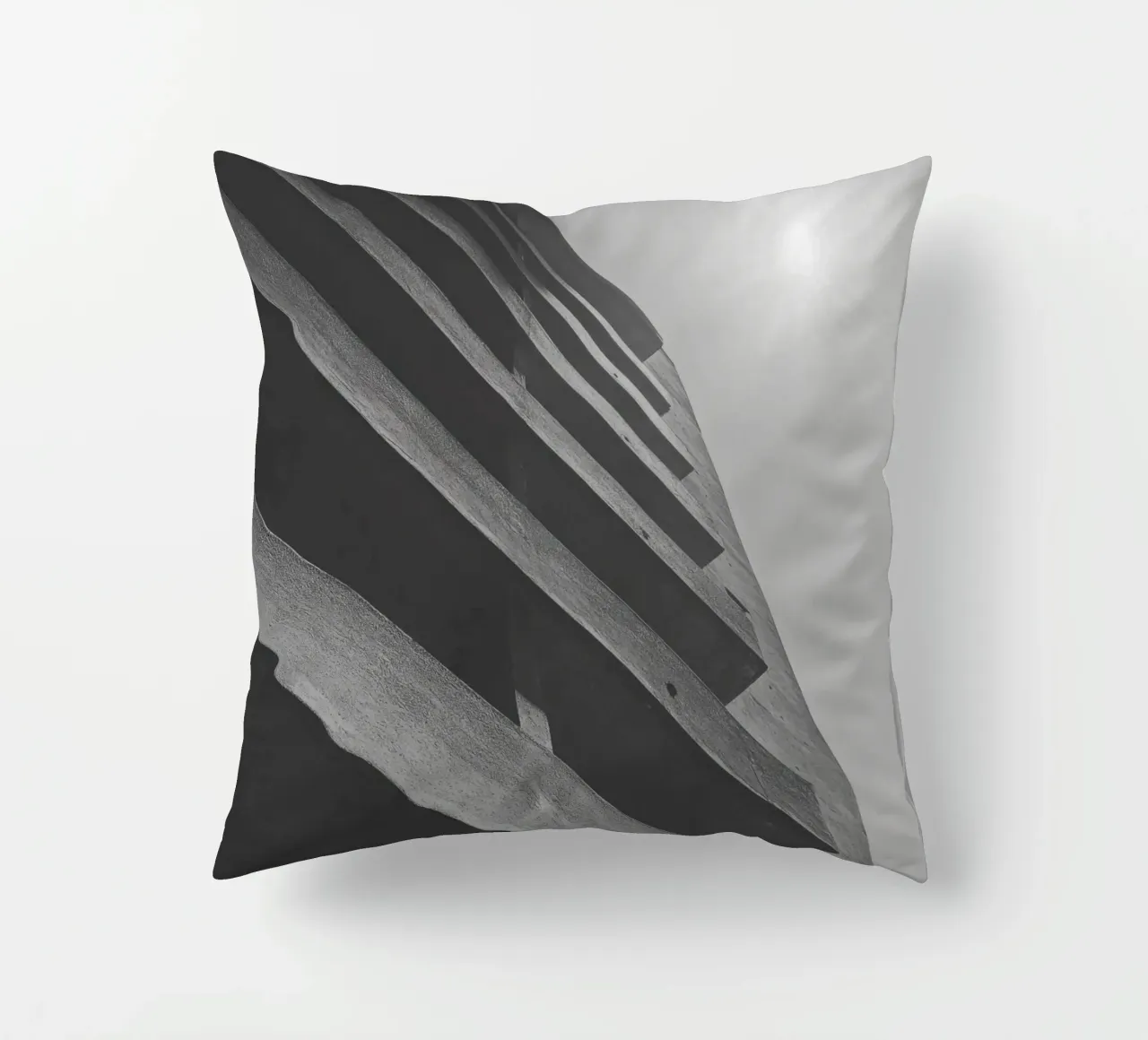 Geometria verticale cuscino da Black & White