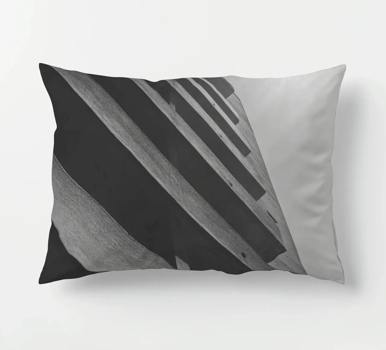 Geometria verticale cuscino da Black & White