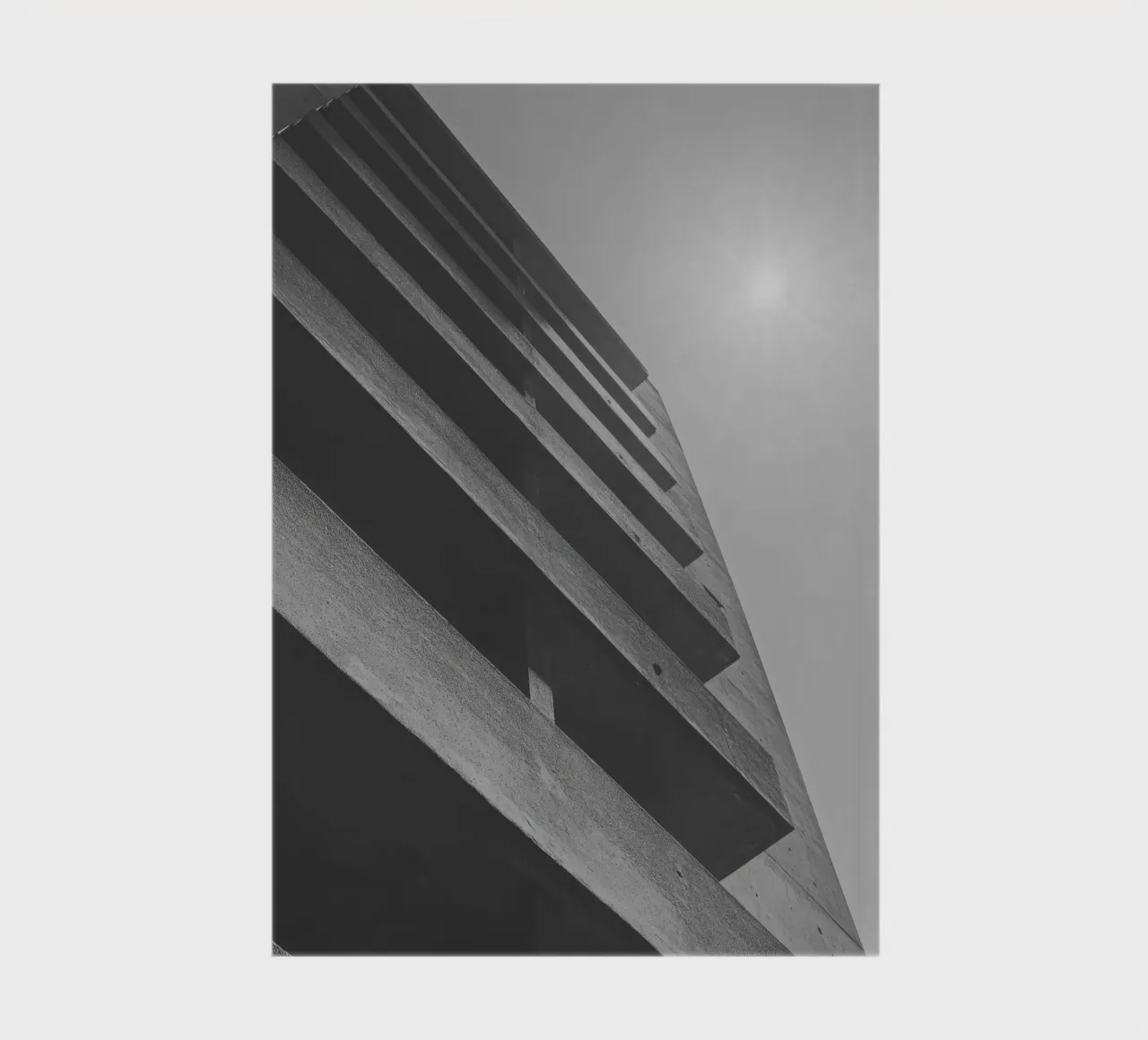 Vertical geometry notebook by Black & White