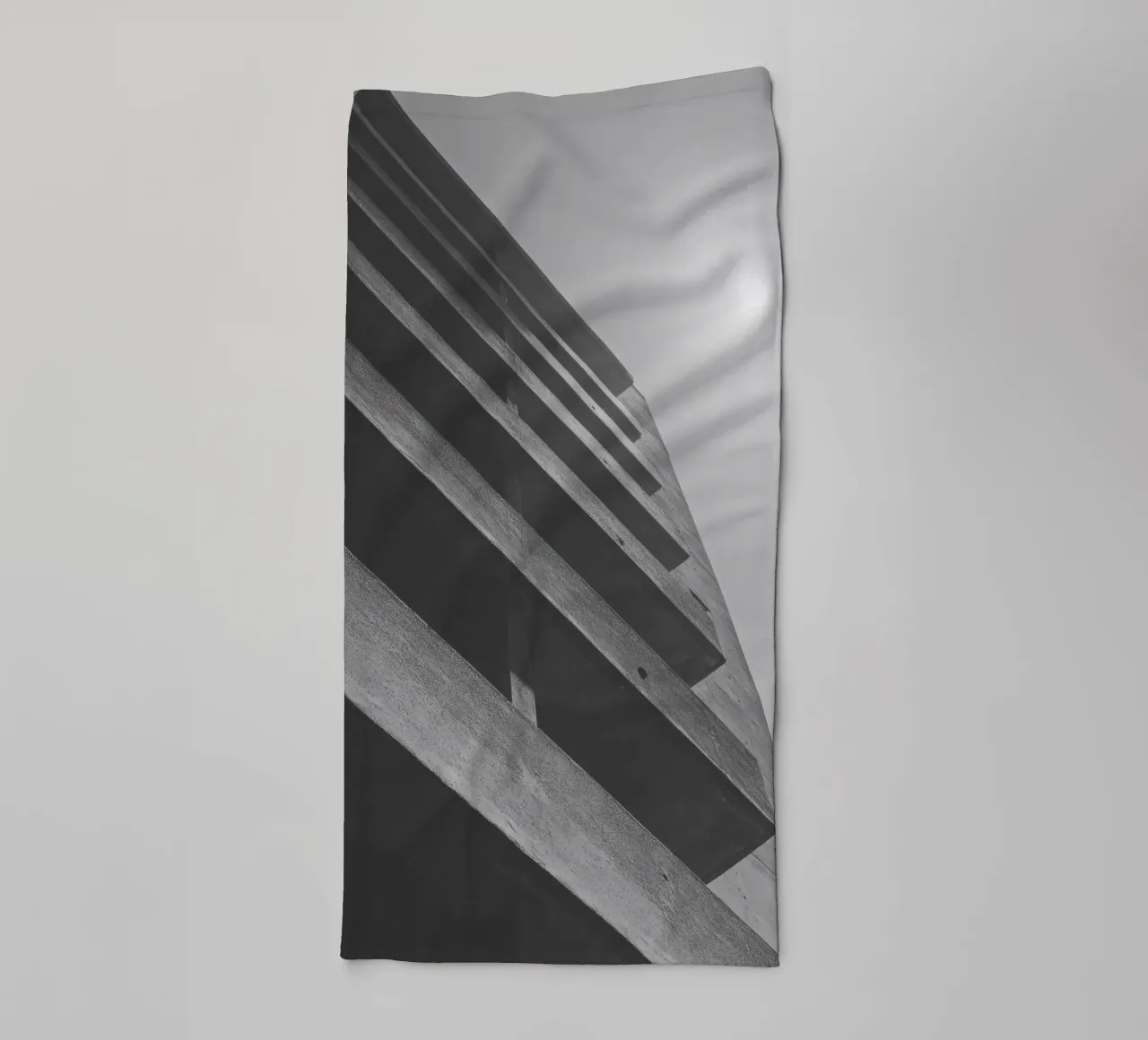 Geometria verticale asciugamano da bagno da Black & White