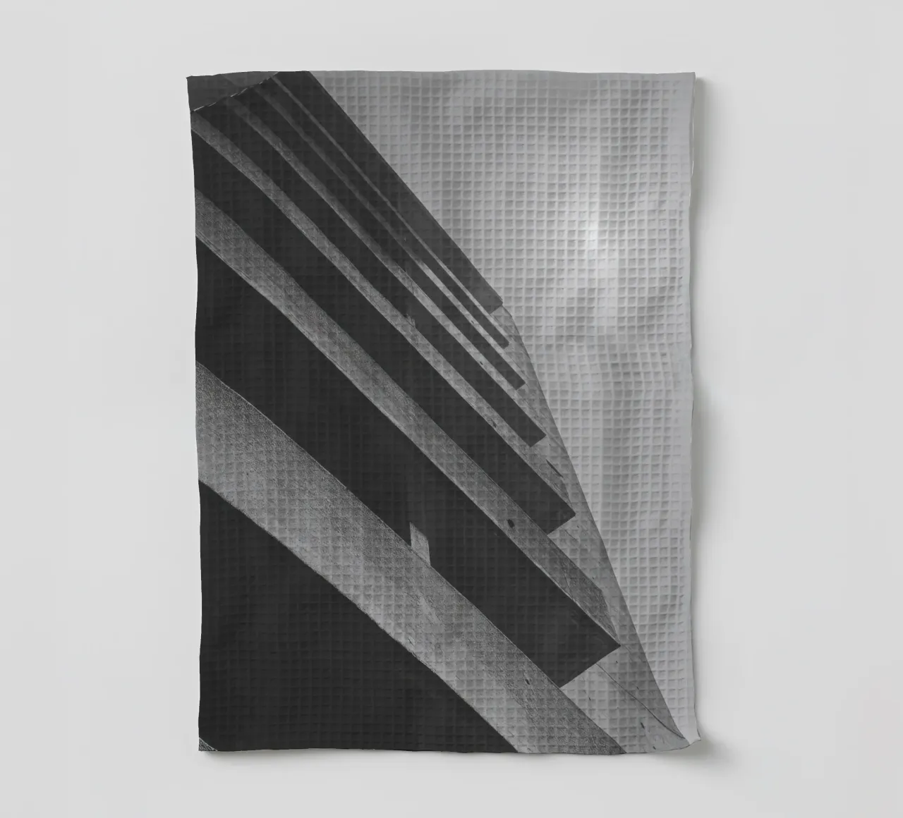 Geometria verticale canovaccio da cucina da Black & White