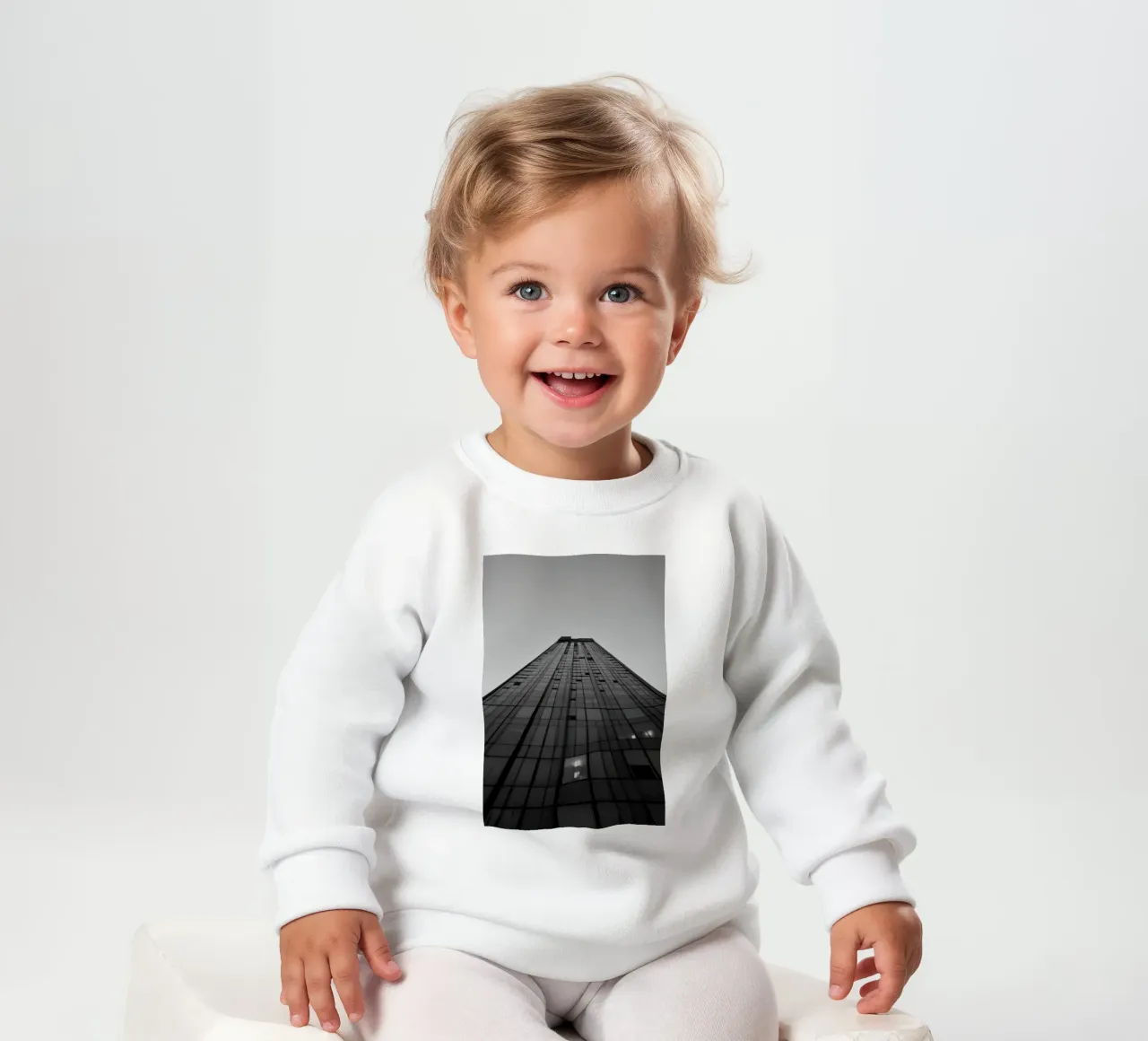 Vertige Urbain baby sweatshirt by Black & White