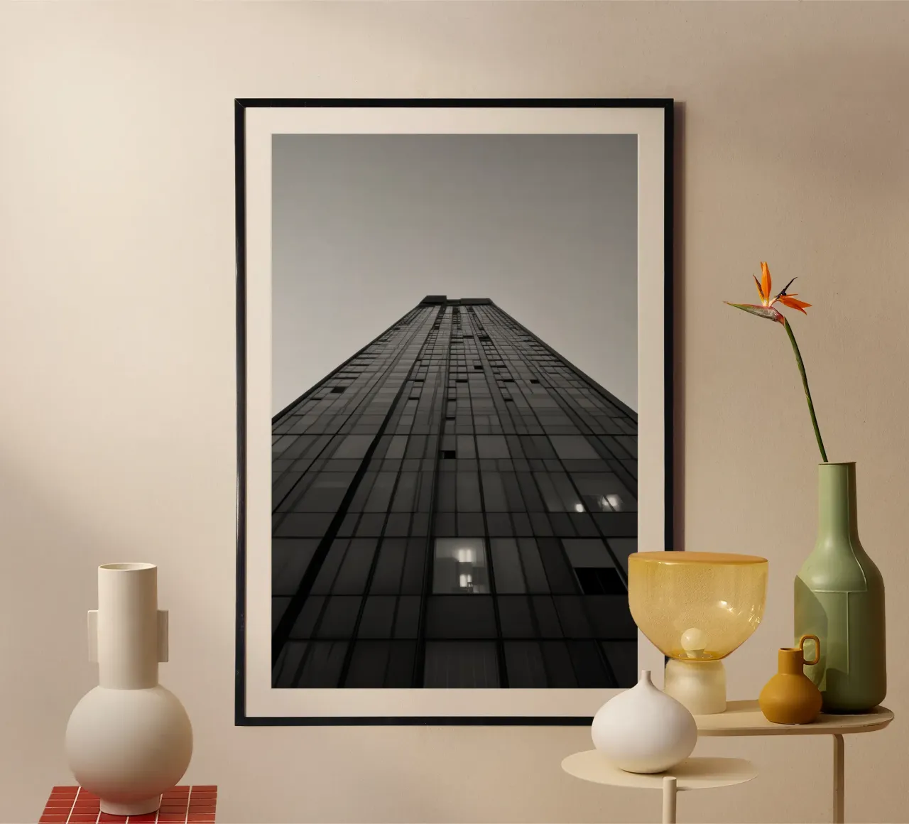 Vertige Urbain poster da Black & White