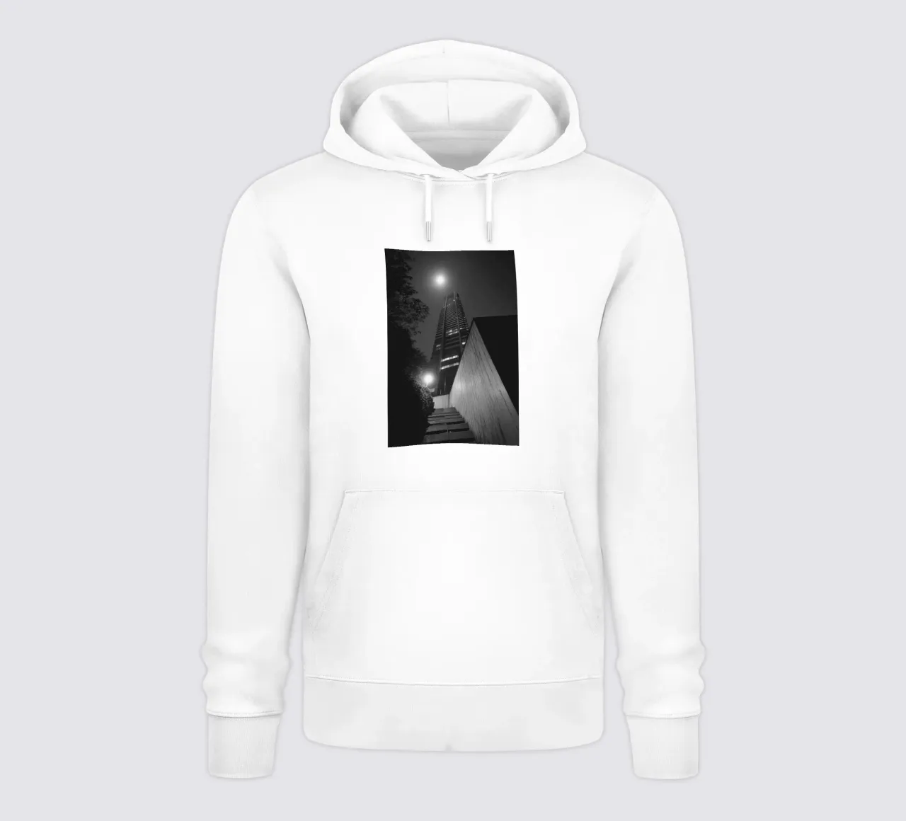 Notturno dell'Ascensione felpa con cappuccio da Black & White