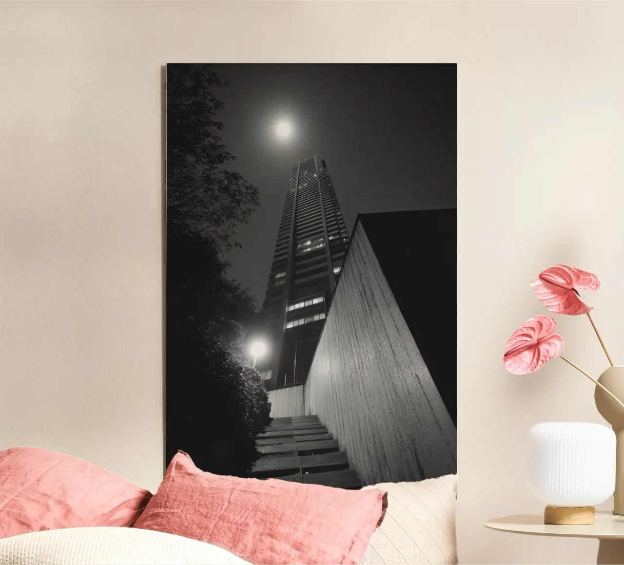 Notturno dell'Ascensione alluminio dibond da Black & White